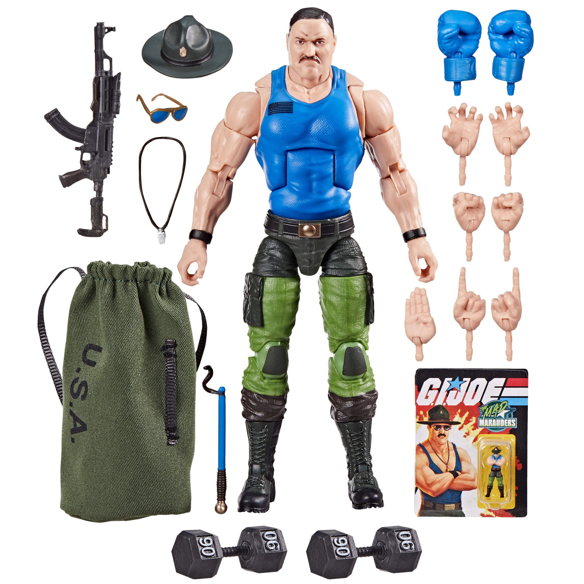 G.I. Joe Classified Series #129, Mad Marauders Sgt Slaughter
