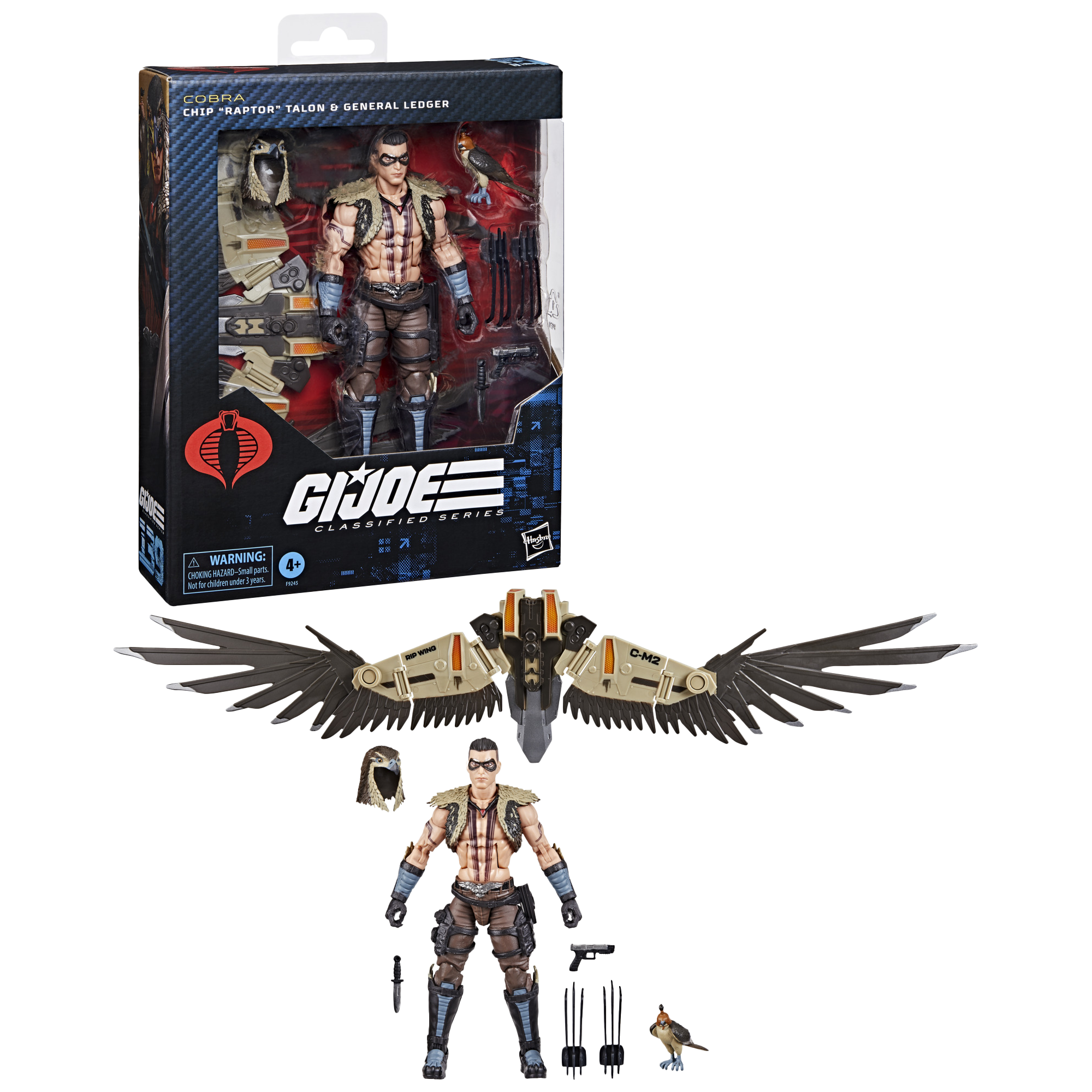 G.I. Joe Classified Series #139, CHIP ""RAPTOR"" TALON & GENERAL LEDGER