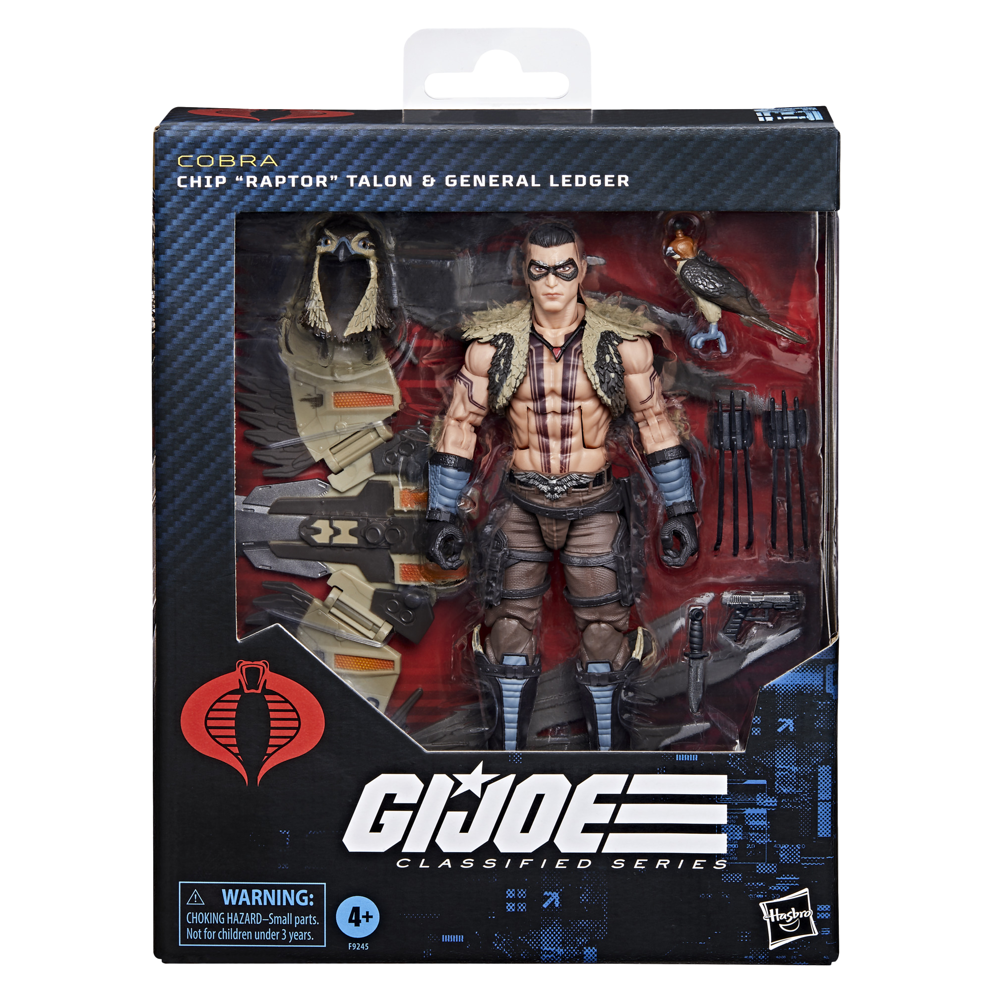 G.I. Joe Classified Series #139, CHIP ""RAPTOR"" TALON & GENERAL LEDGER