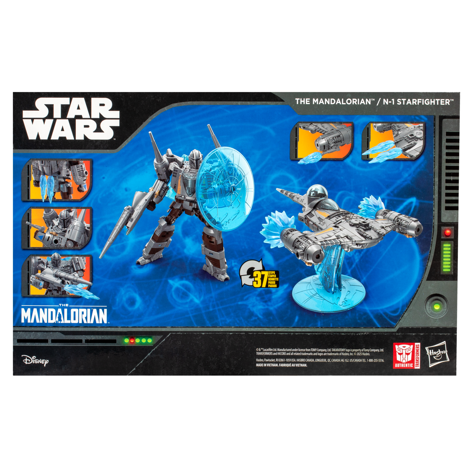 Transformers Collaborative STAR WARS: The Mandalorian™ N-1 Starfighter
