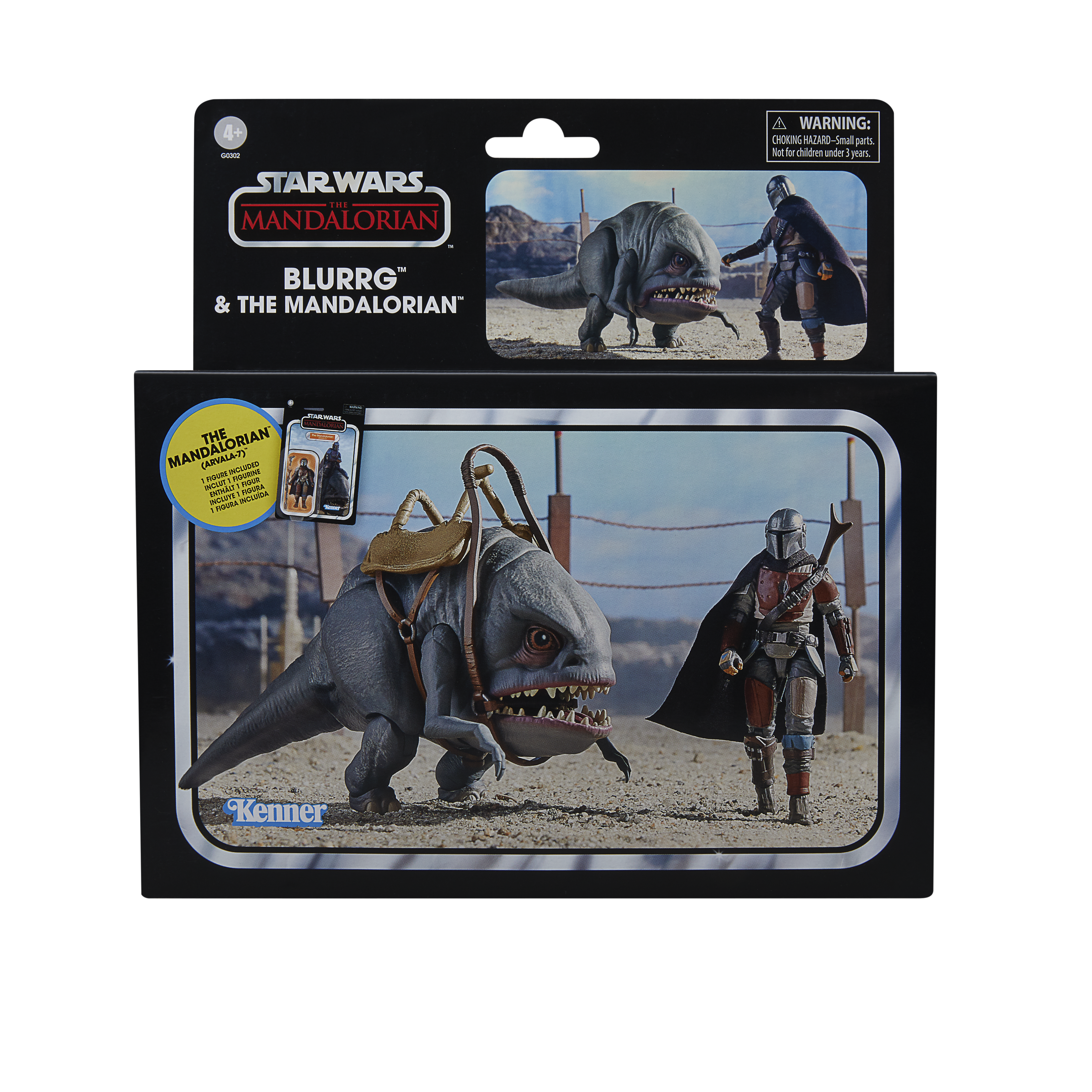 STAR WARS The Vintage Collection Blurrg & The Mandalorian