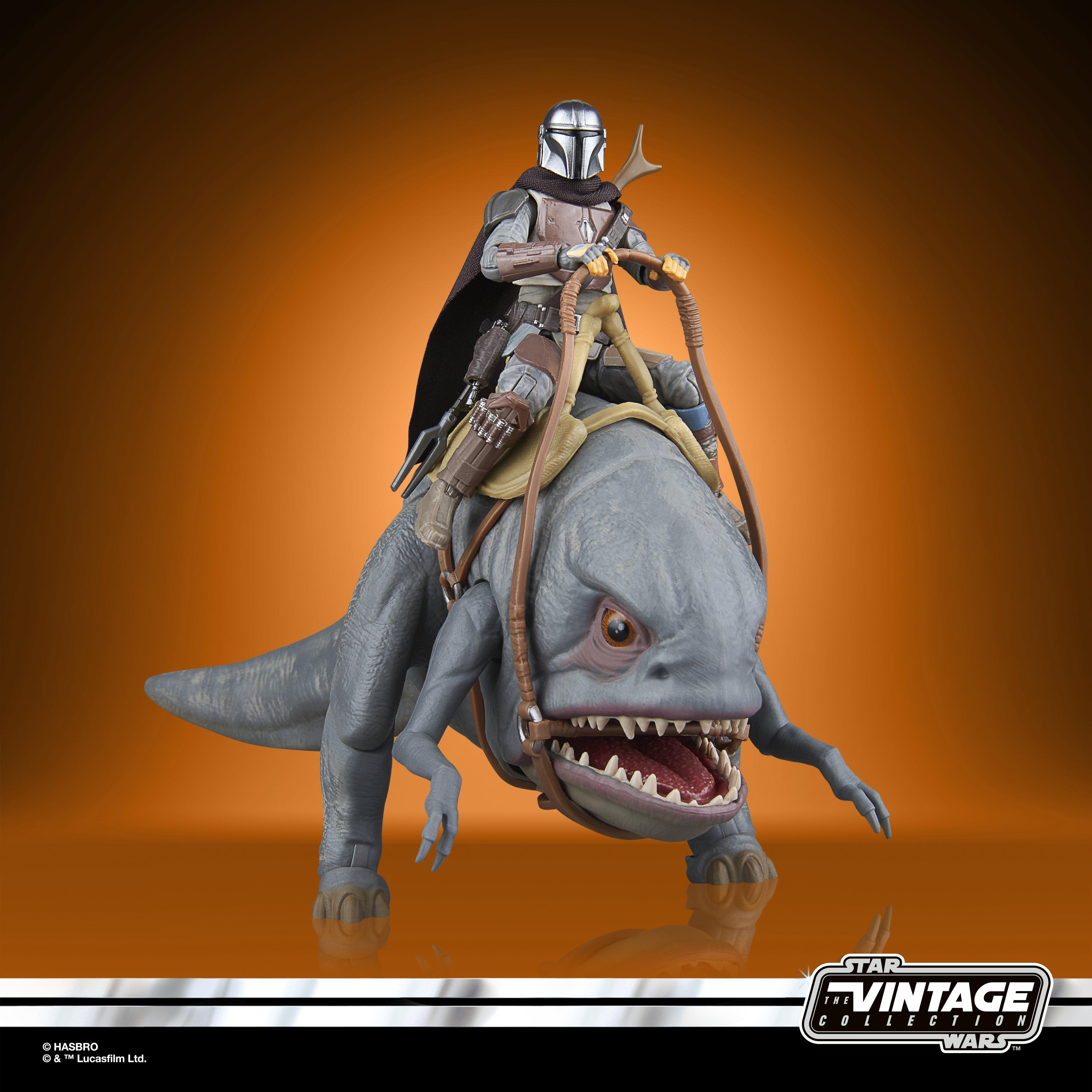 STAR WARS The Vintage Collection Blurrg & The Mandalorian