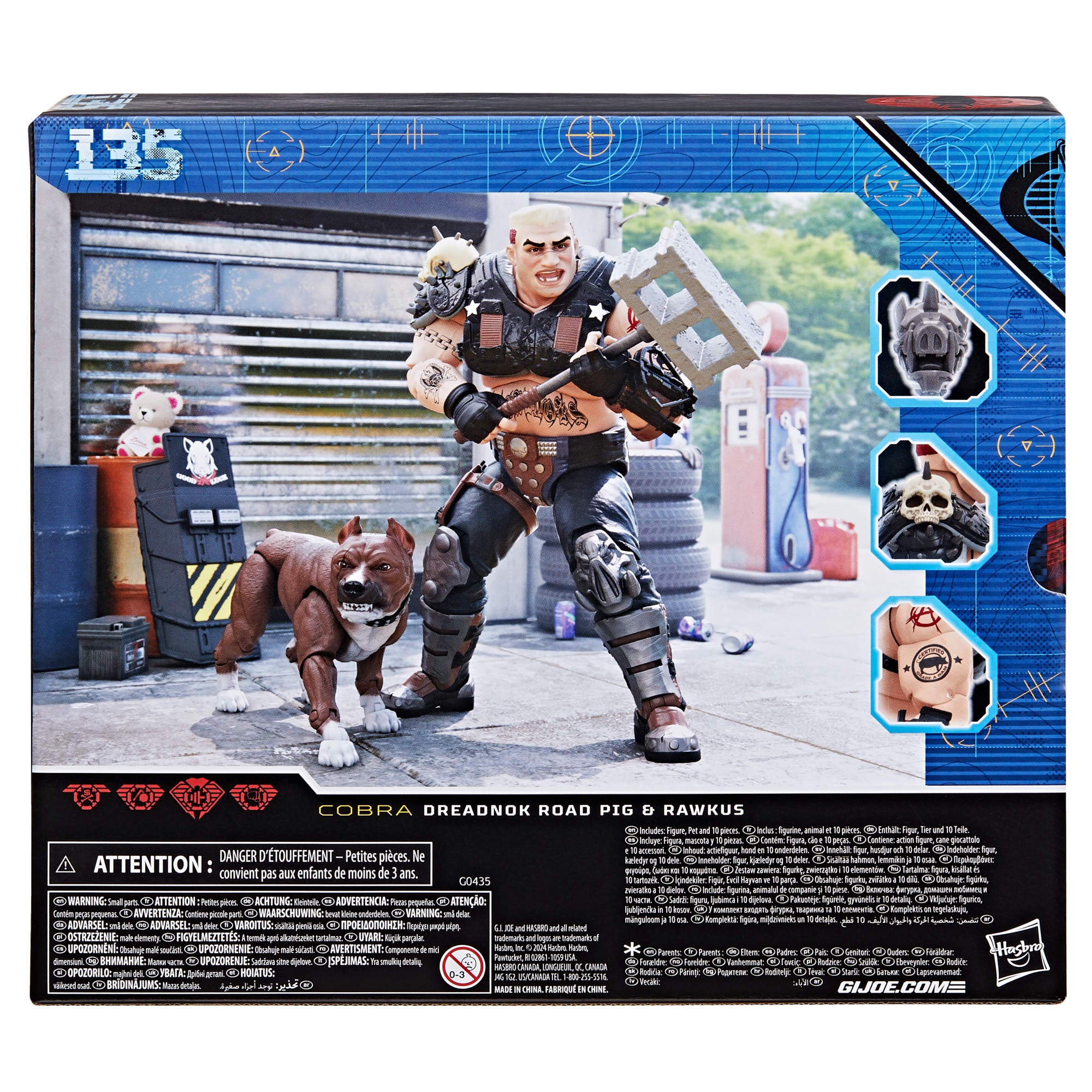 G.I. Joe Classified Series #135, Dreadnok Road Pig & Rawkus