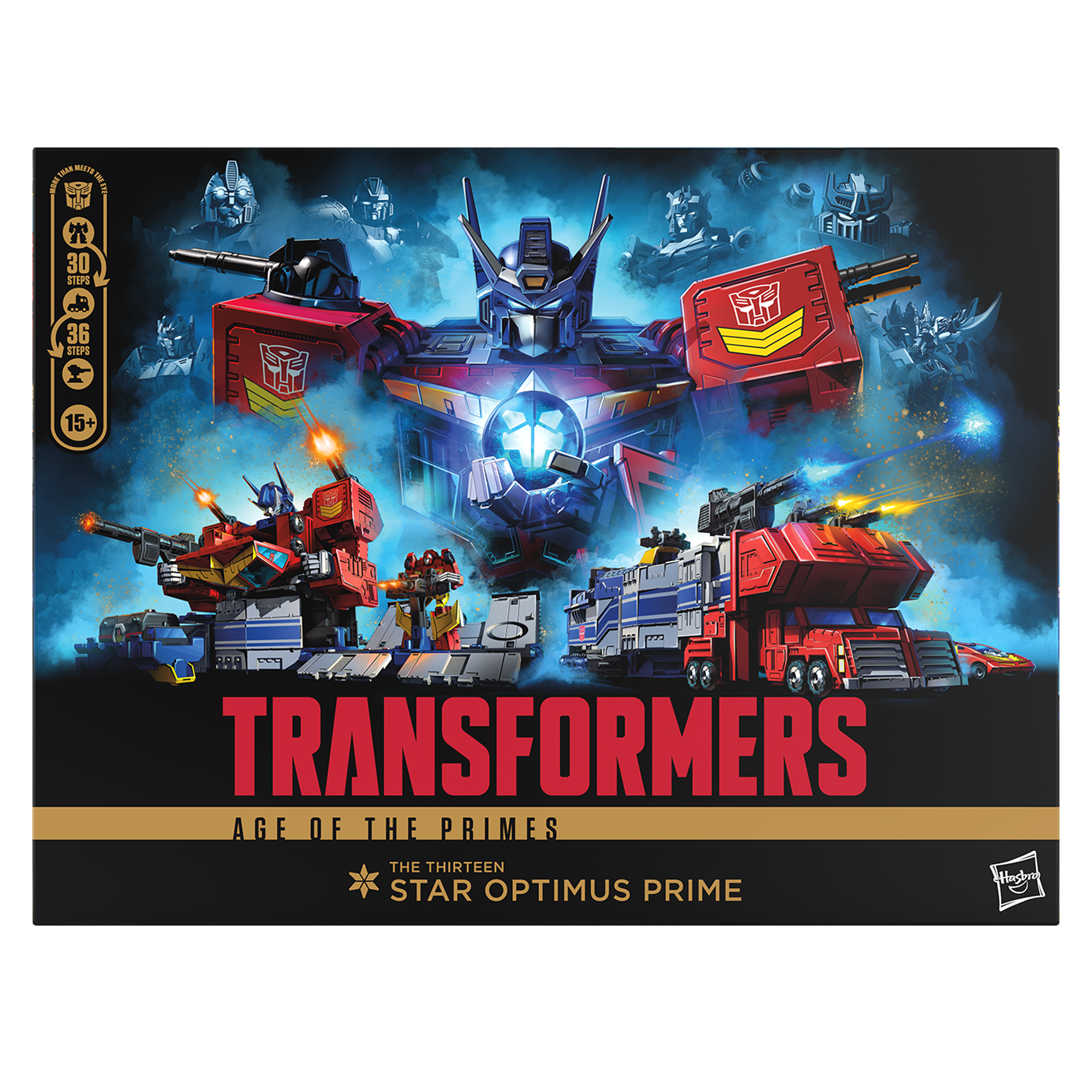 Transformers Age of the Primes Titan Class The Thirteen Star Optimus Prime
