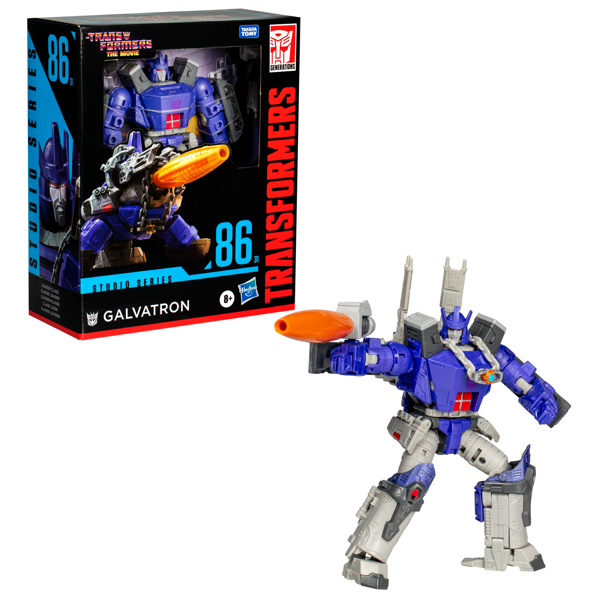 Transformers Studio Series Leader Class The Transformers: The Movie Galvatron