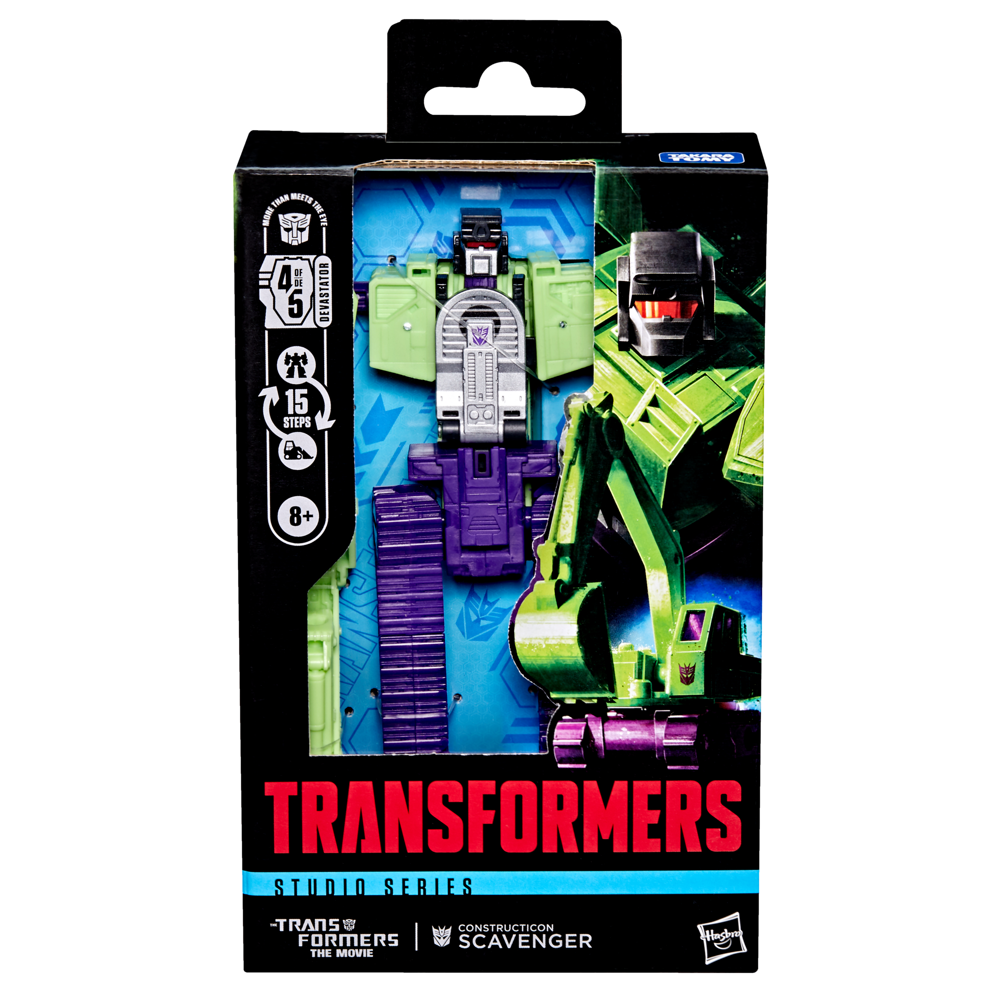 Transformers Studio Series Deluxe Class The Transformers: The Movie Constructicon Scavenger