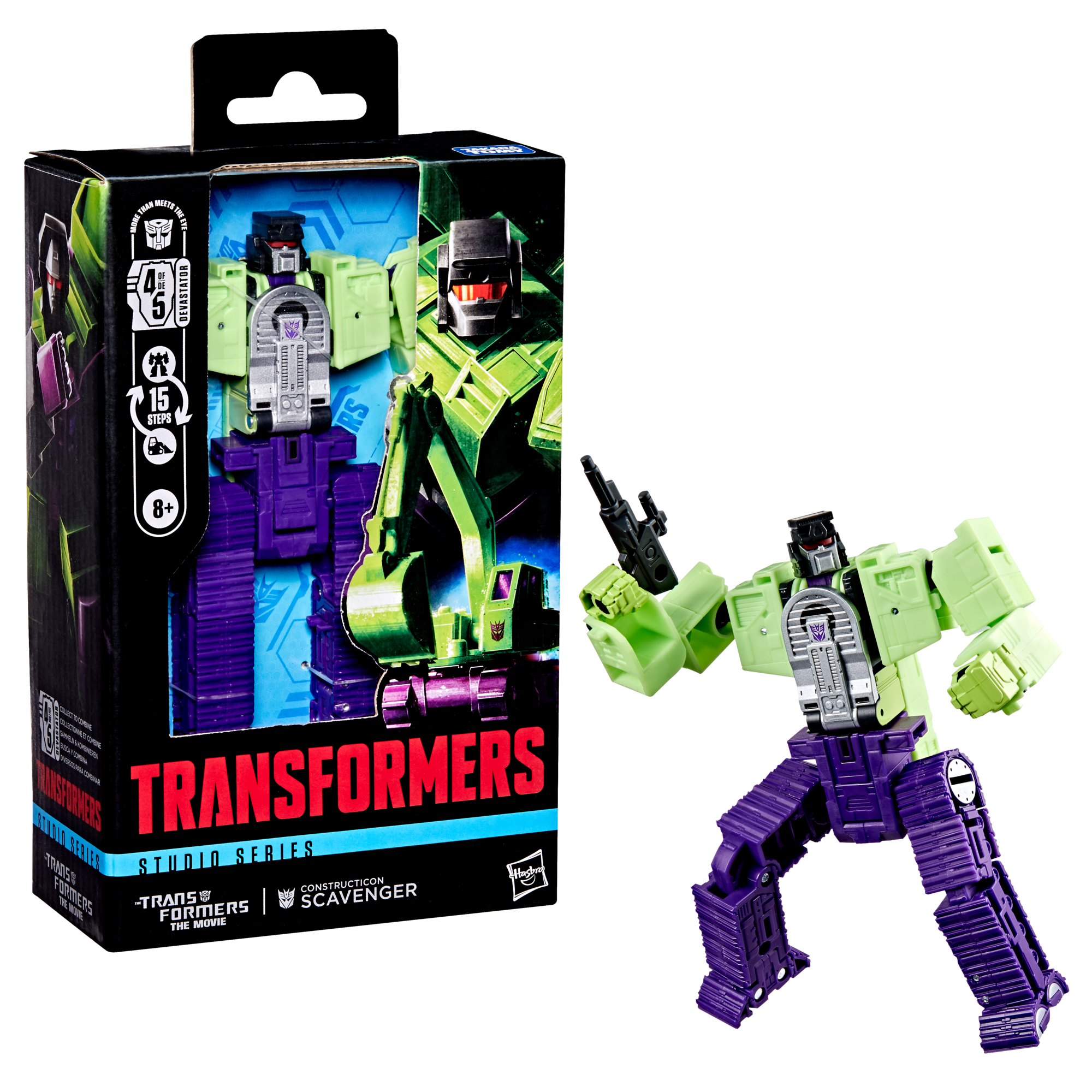 Transformers Studio Series Deluxe Class The Transformers: The Movie Constructicon Scavenger