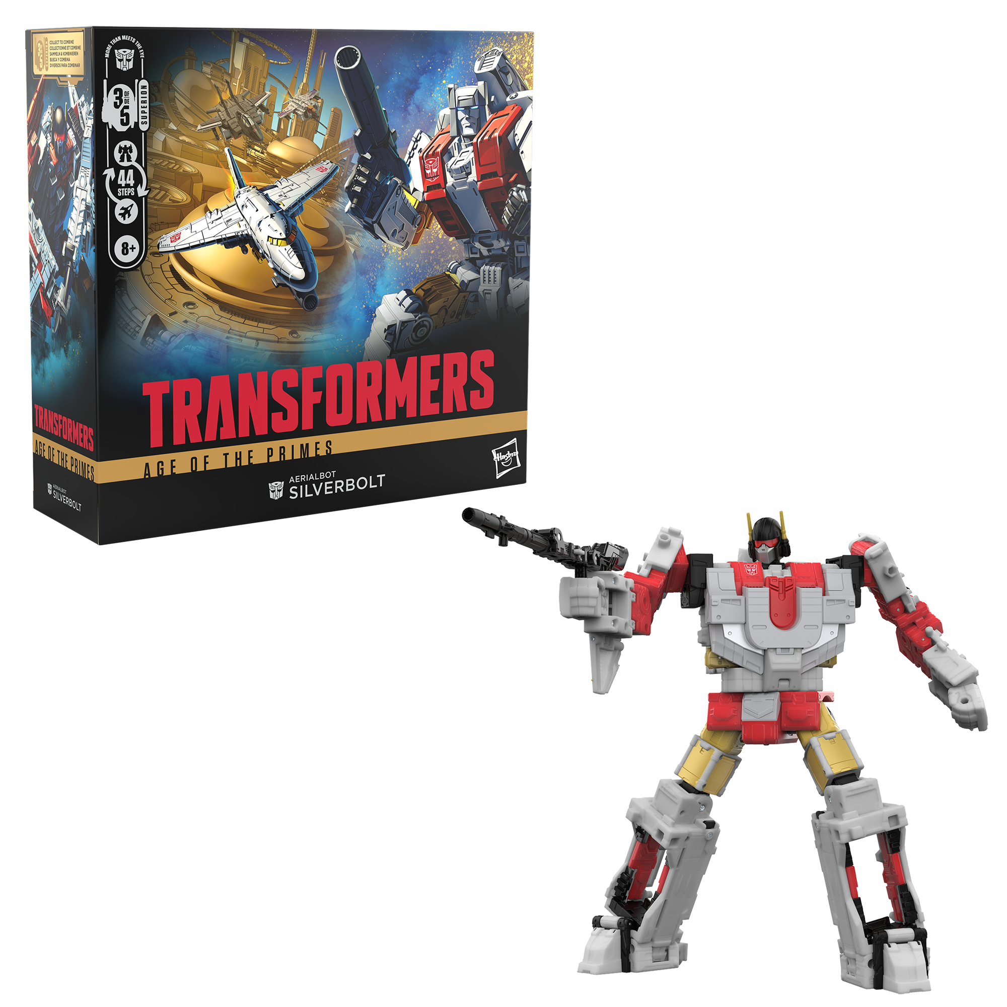Transformers Age of the Primes Commander Class Aerialbot Silverbolt