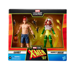 Marvel Legends Series Gambit and Marvel's Rogue