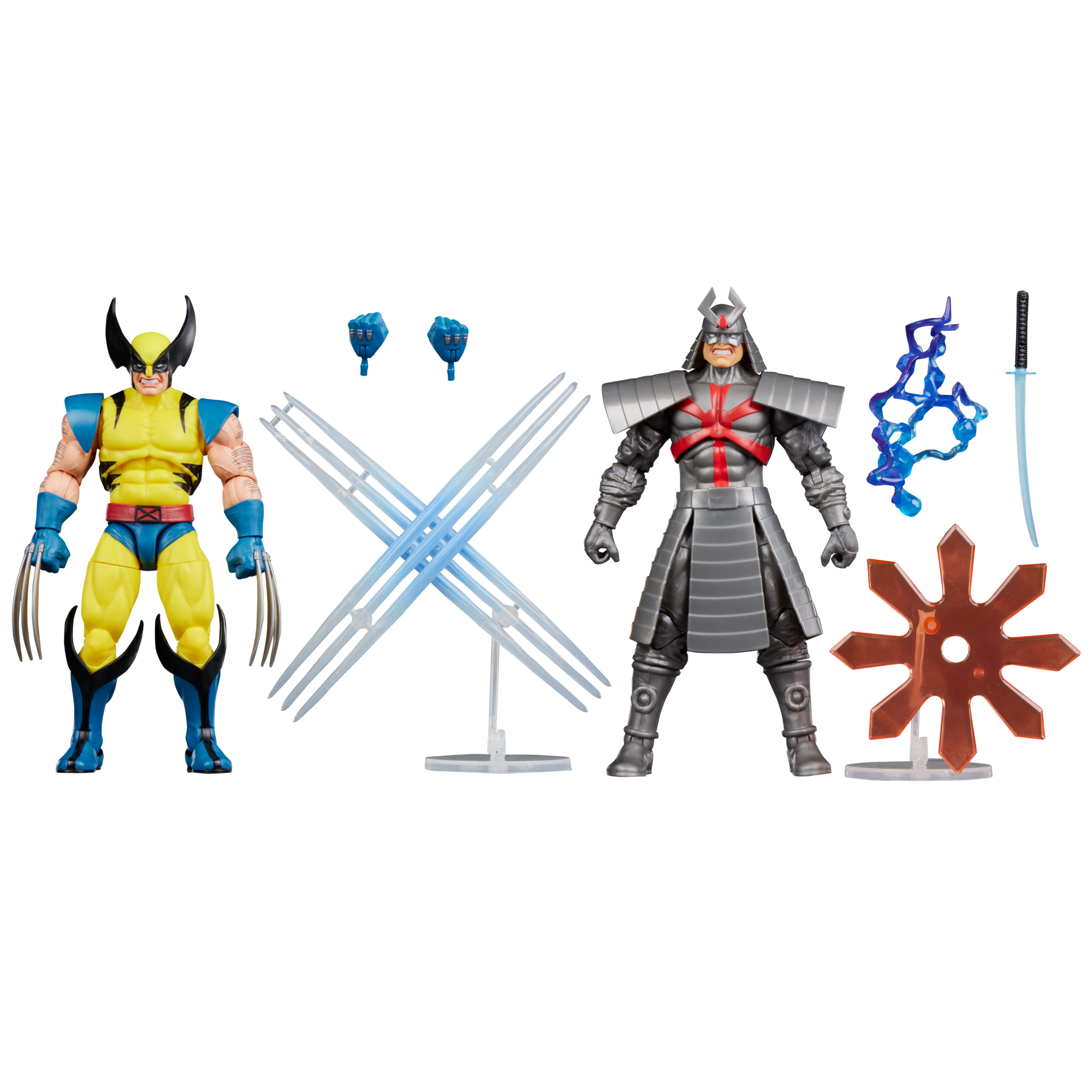 Marvel Legends Series Gamerverse Wolverine vs Marvel's Silver Samurai