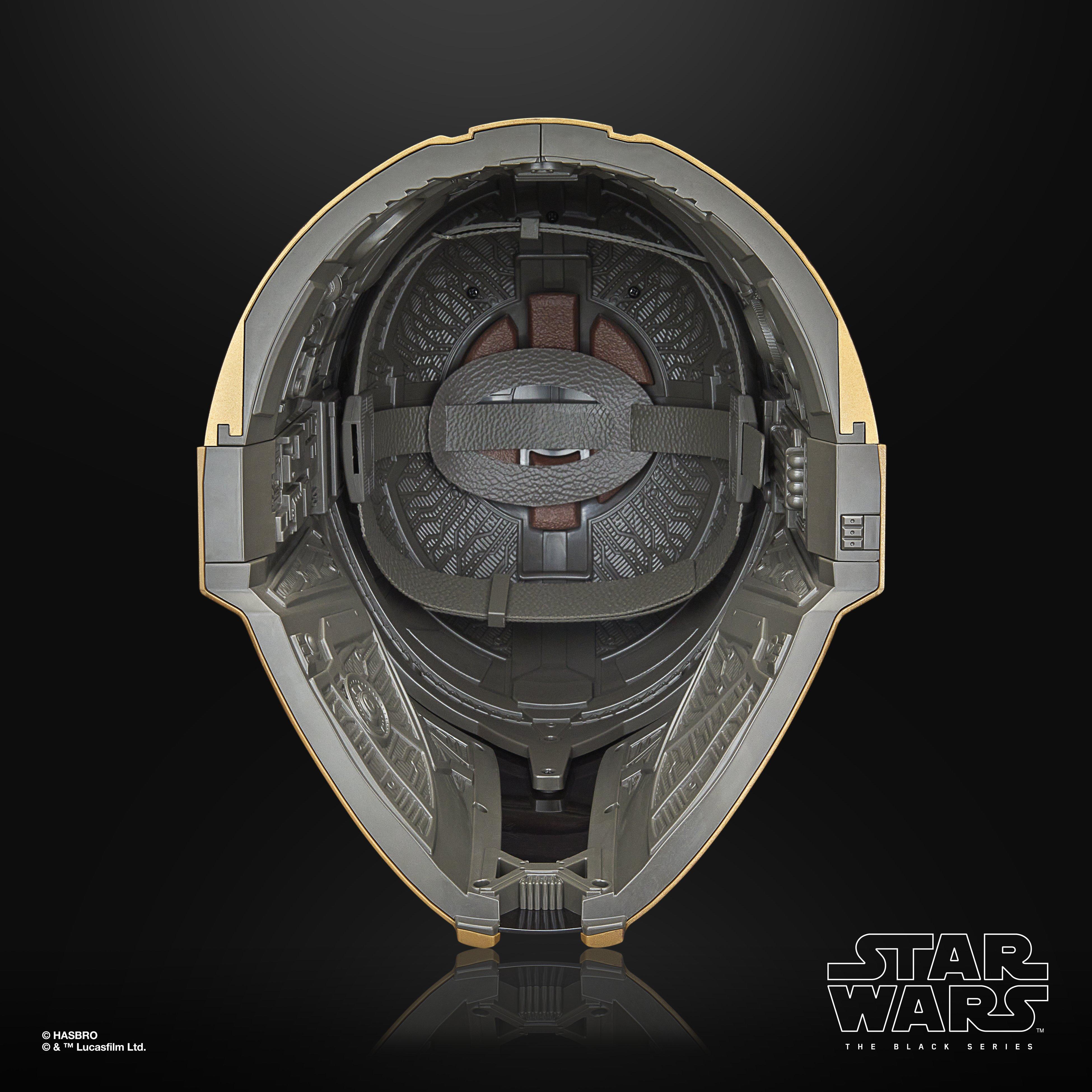 STAR WARS The Black Series The Armorer Electronic Helmet