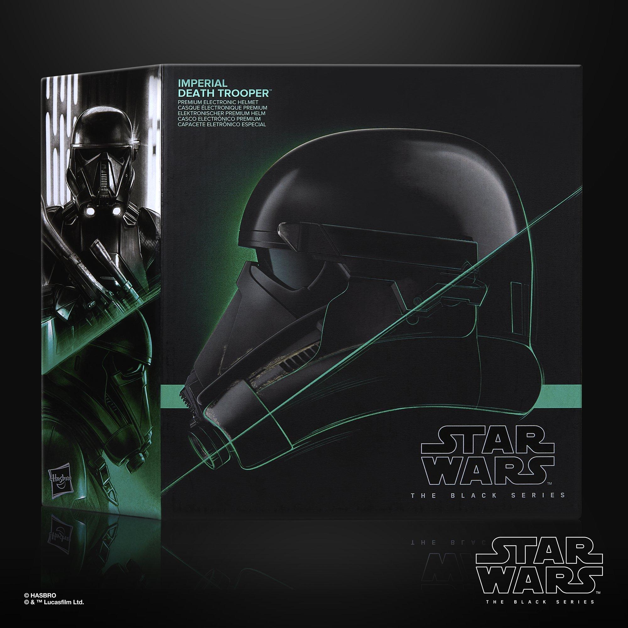 STAR WARS The Black Series Imperial Death Trooper Electronic Helmet