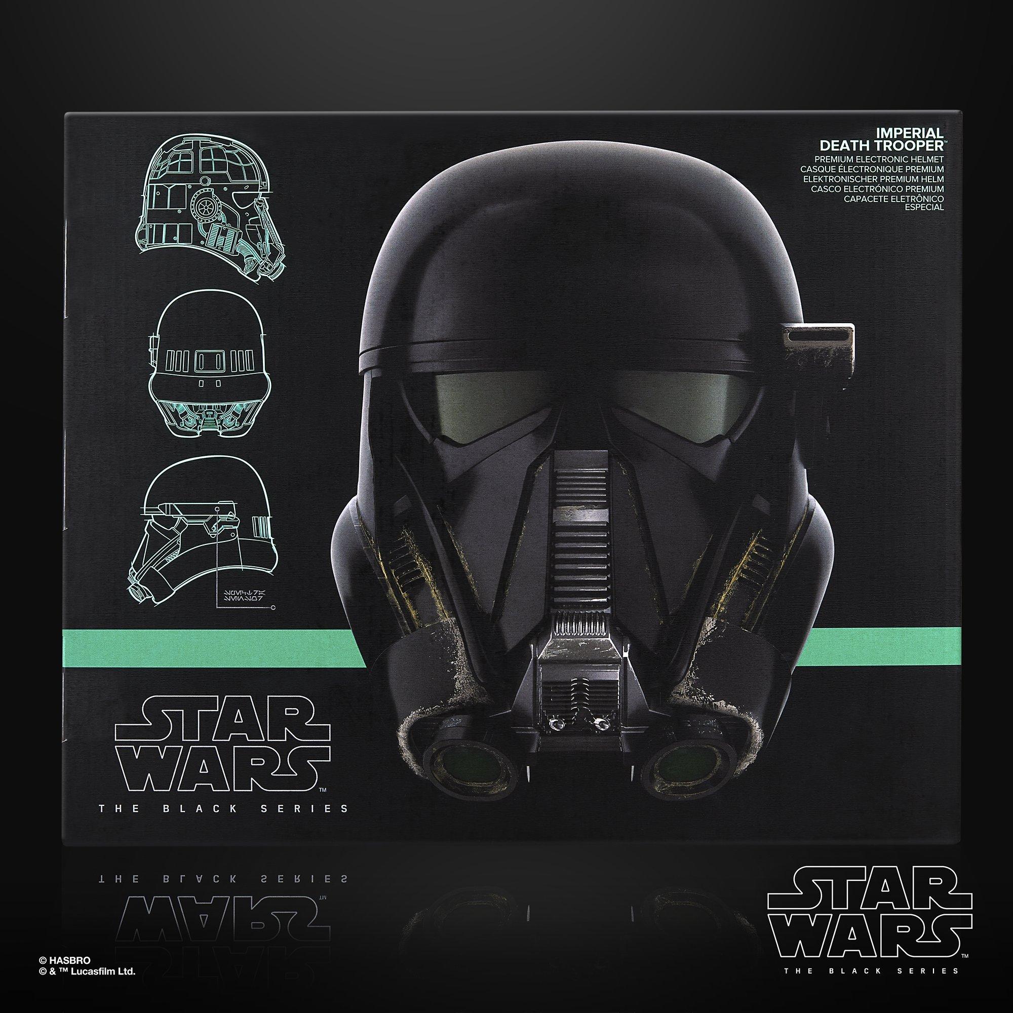 STAR WARS The Black Series Imperial Death Trooper Electronic Helmet