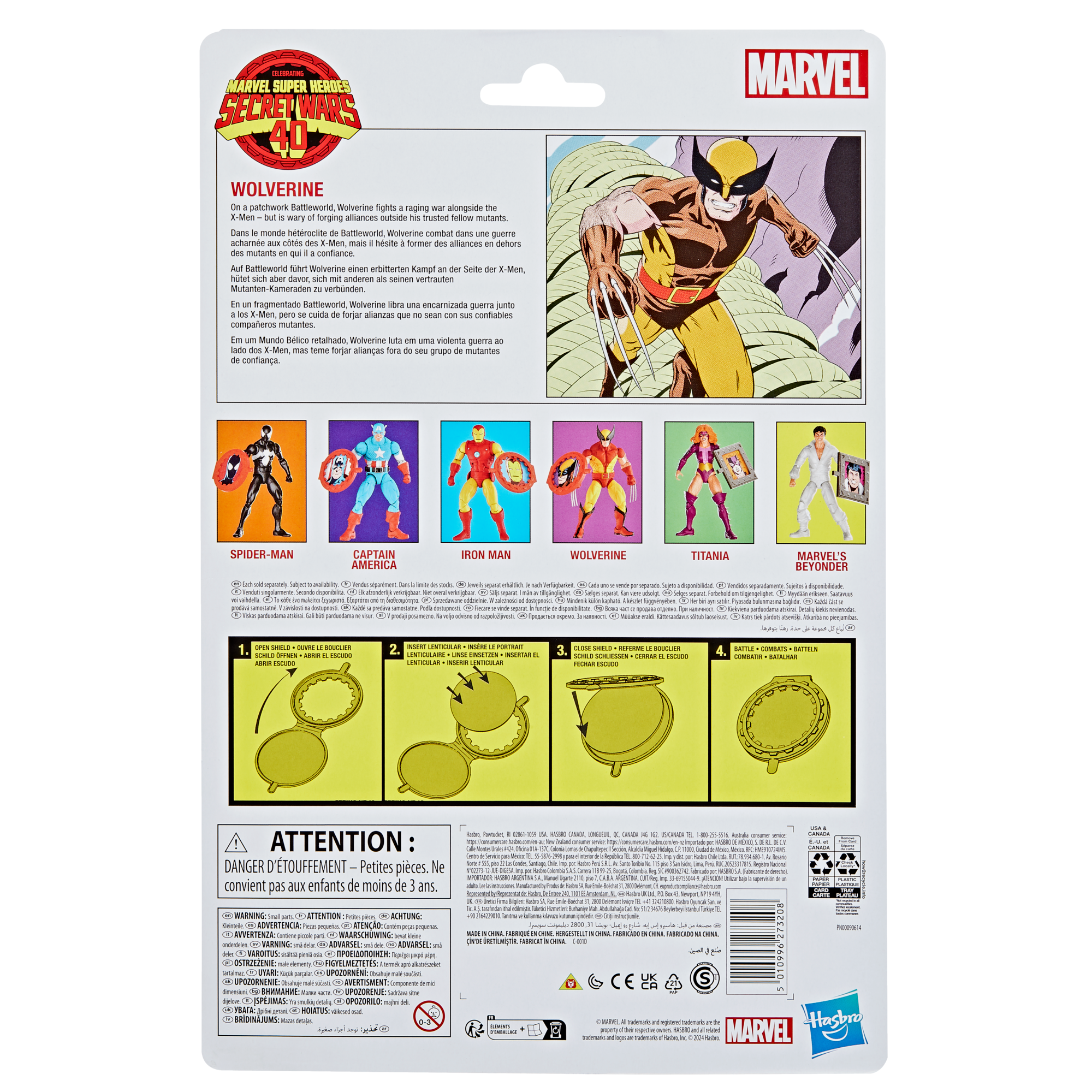 Marvel Legends Series Secret Wars Wolverine