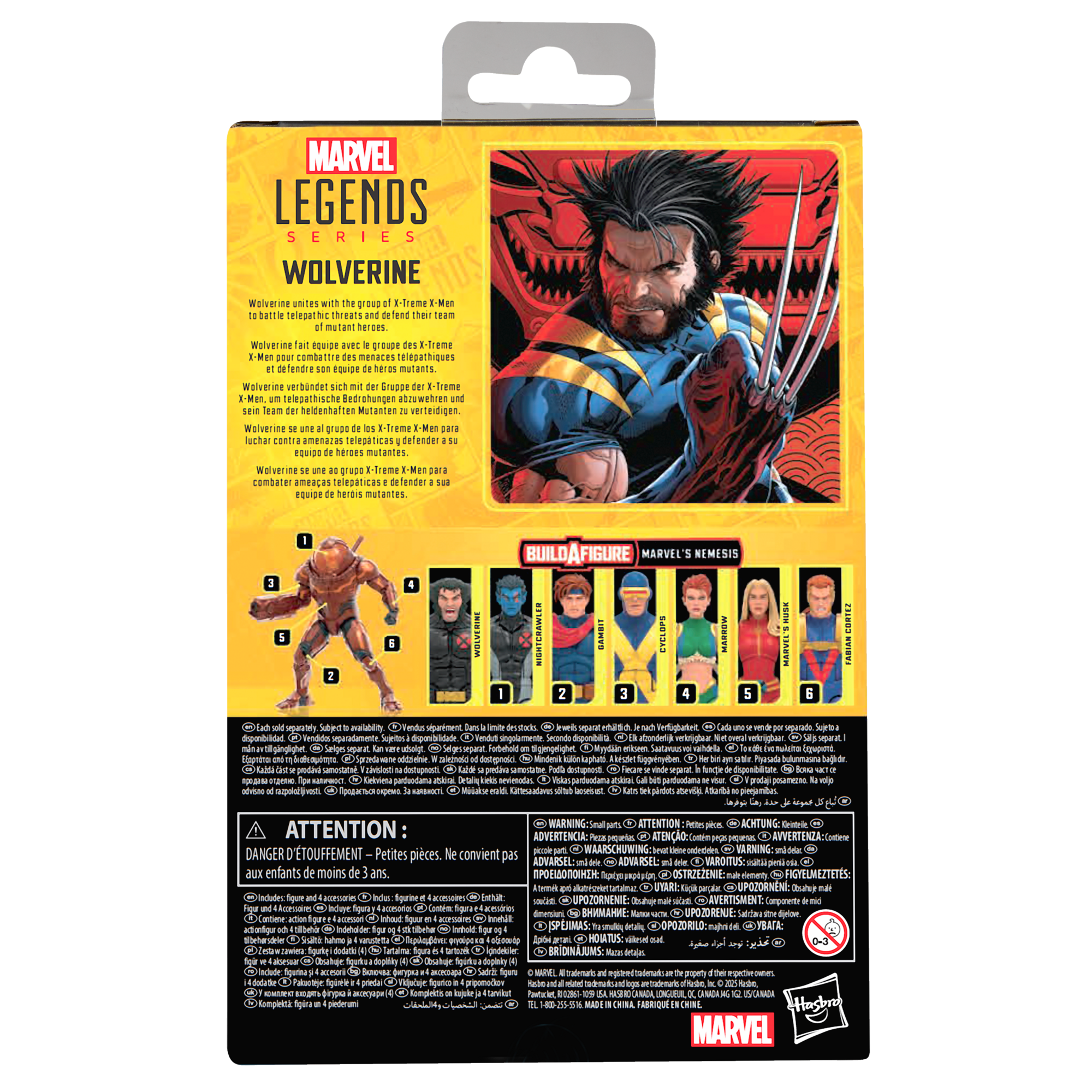 Marvel Legends Series X-Treme X-Men Wolverine (Build-A-Figure)