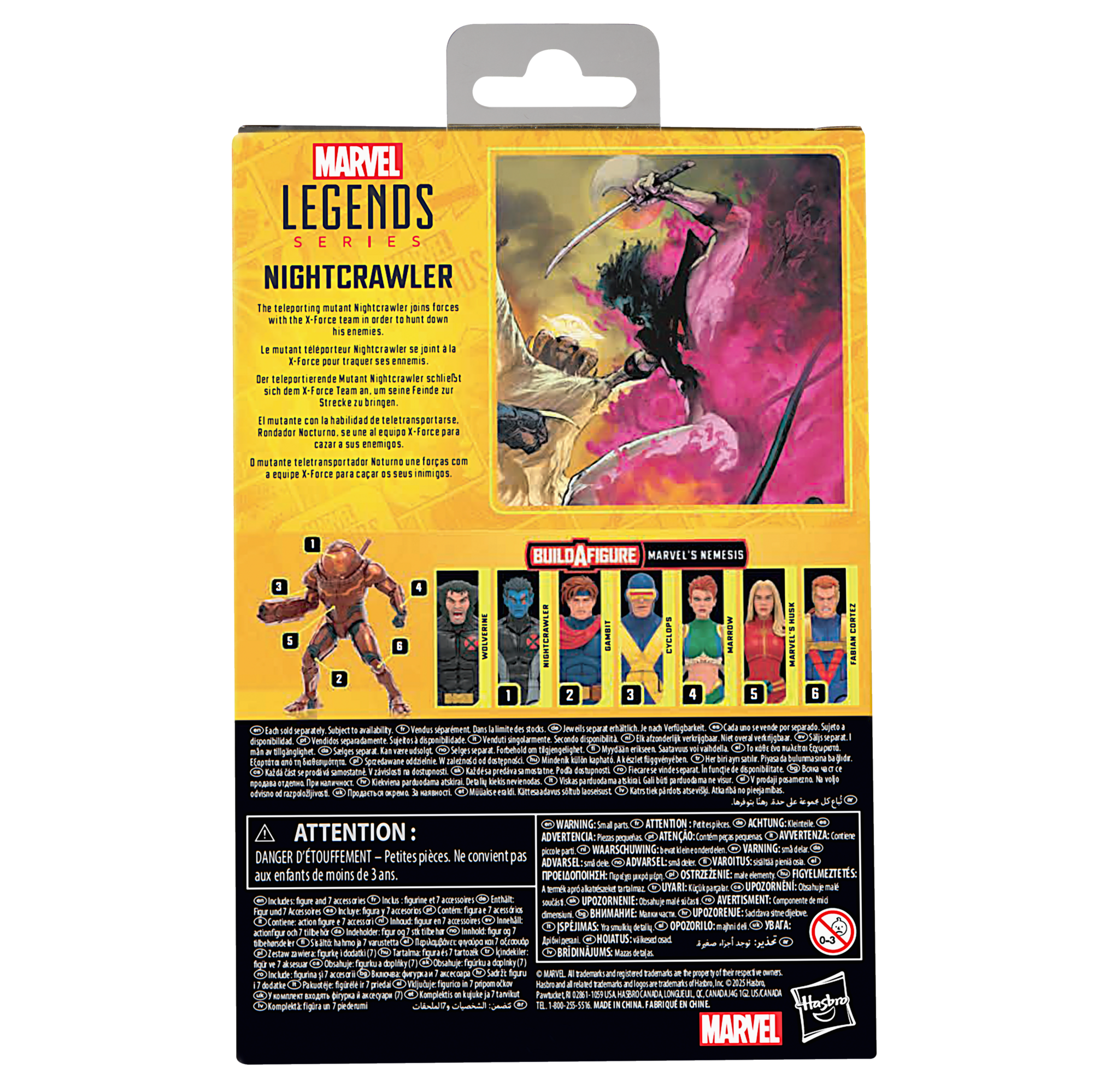 Marvel Legends Series Nightcrawler (Build-A-Figure)