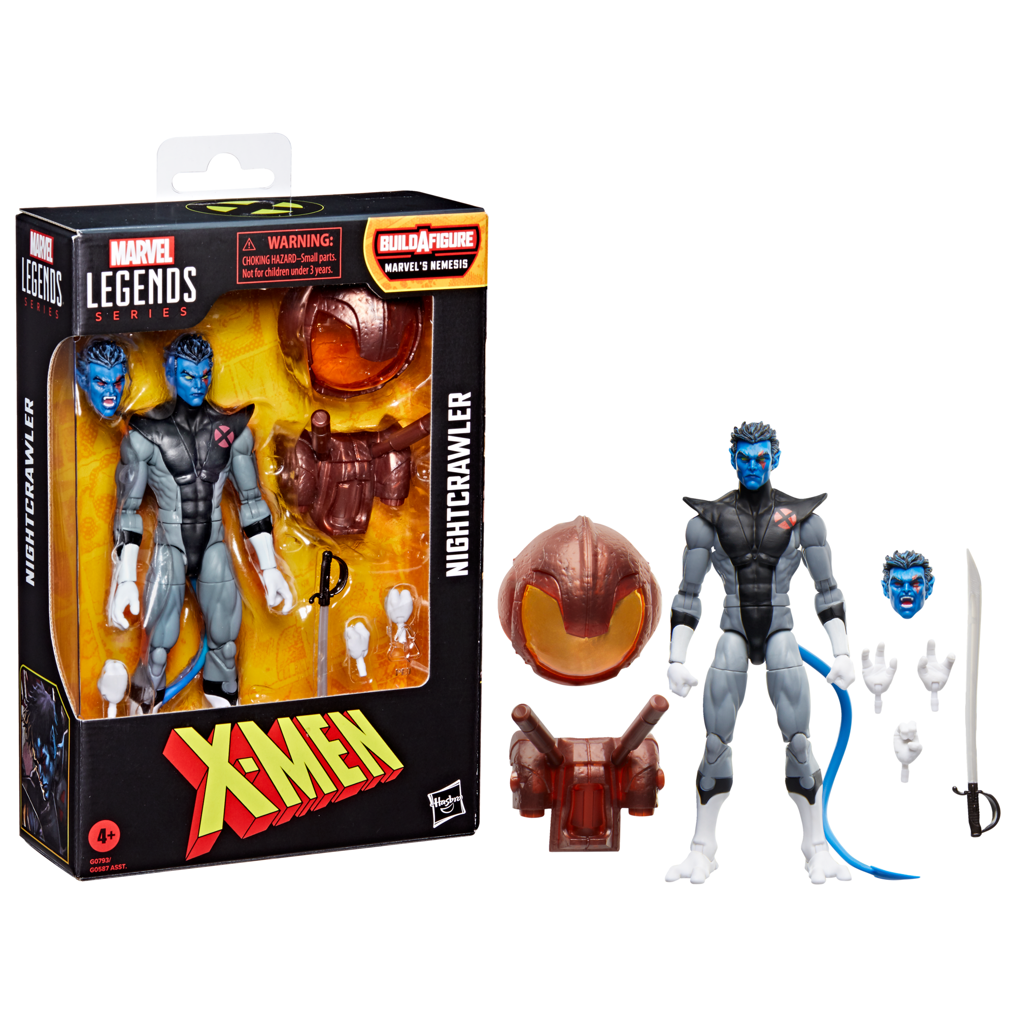 Marvel Legends Series Nightcrawler (Build-A-Figure)