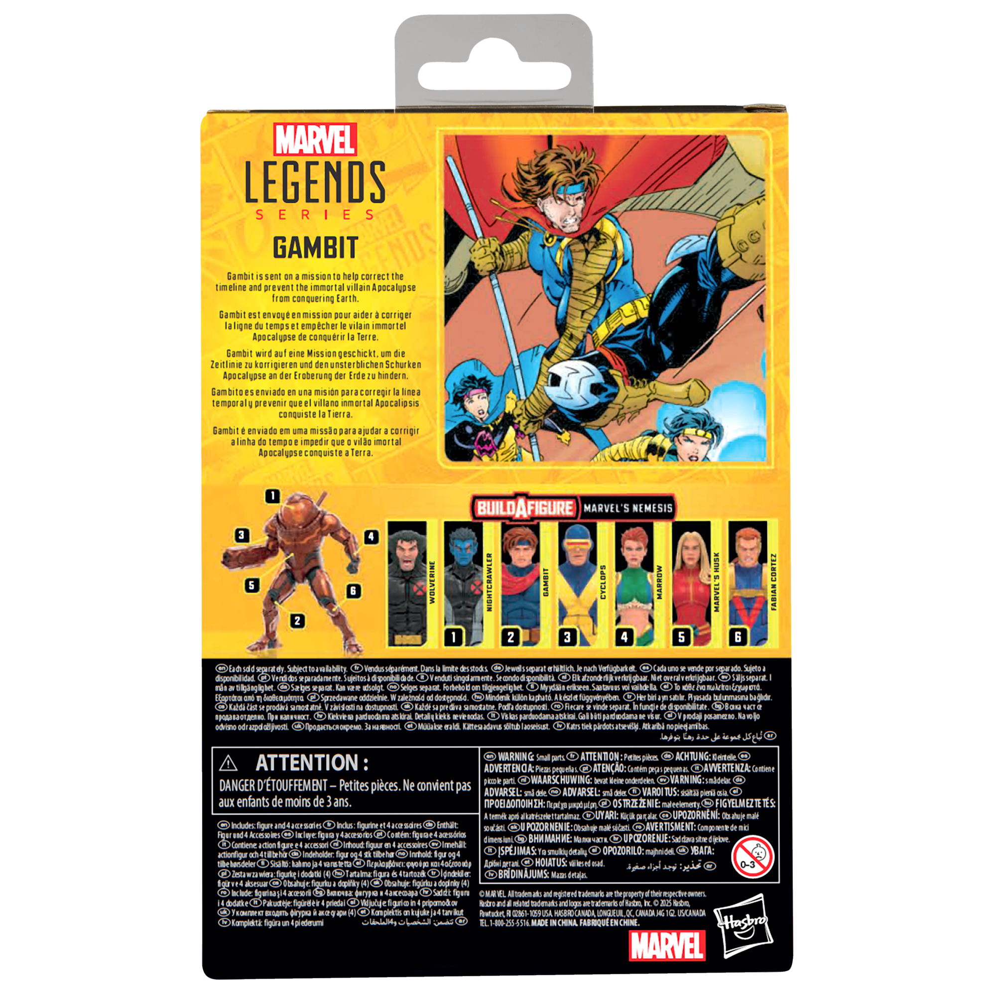 Marvel Legends Series Gambit (Build-A-Figure)