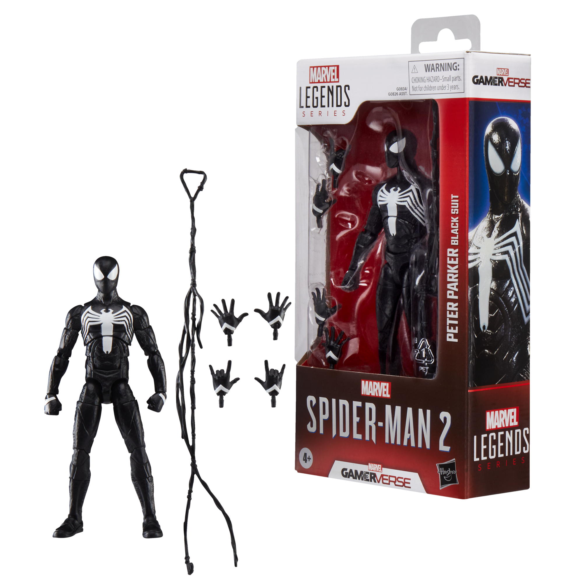 Marvel Legends Series Gamerverse Peter Parker Black Suit