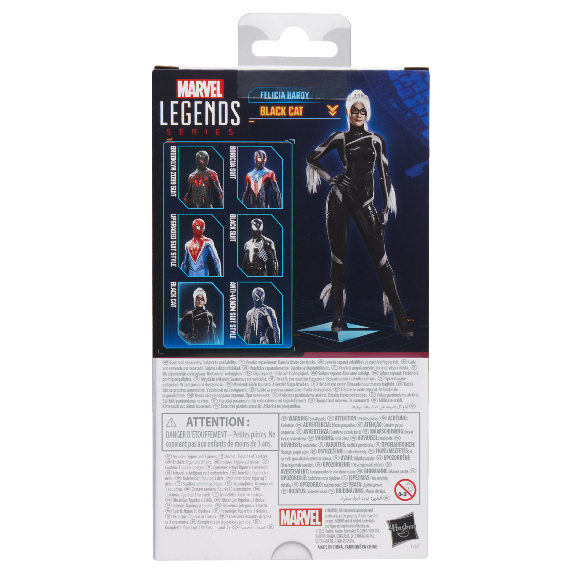 Marvel Legends Series Gamerverse Black Cat Felicia Hardy Action Figure