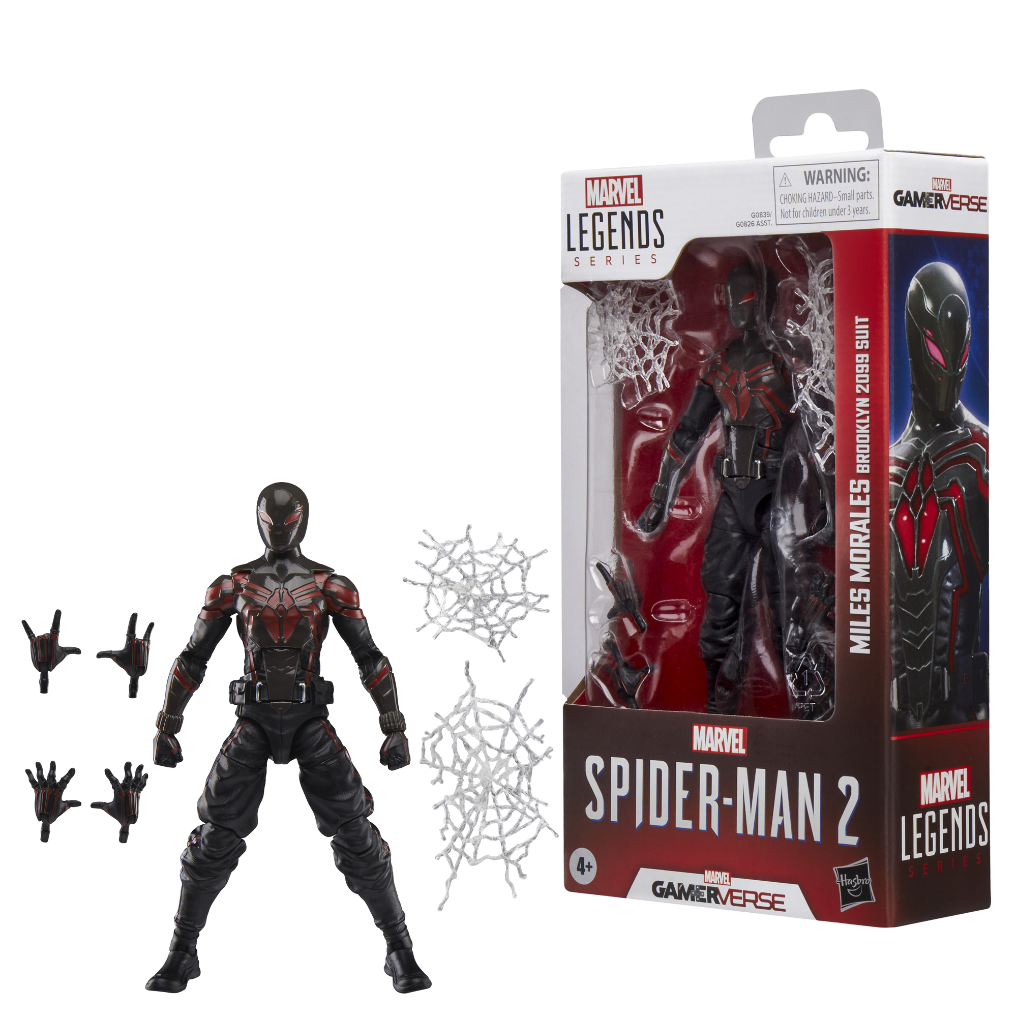 Marvel Legends Series Gamerverse Miles Morales Brooklyn 2099 Suit
