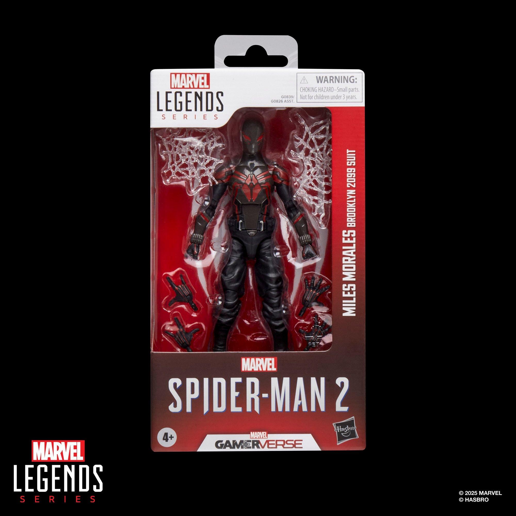 Marvel Legends Series Gamerverse Miles Morales Brooklyn 2099 Suit