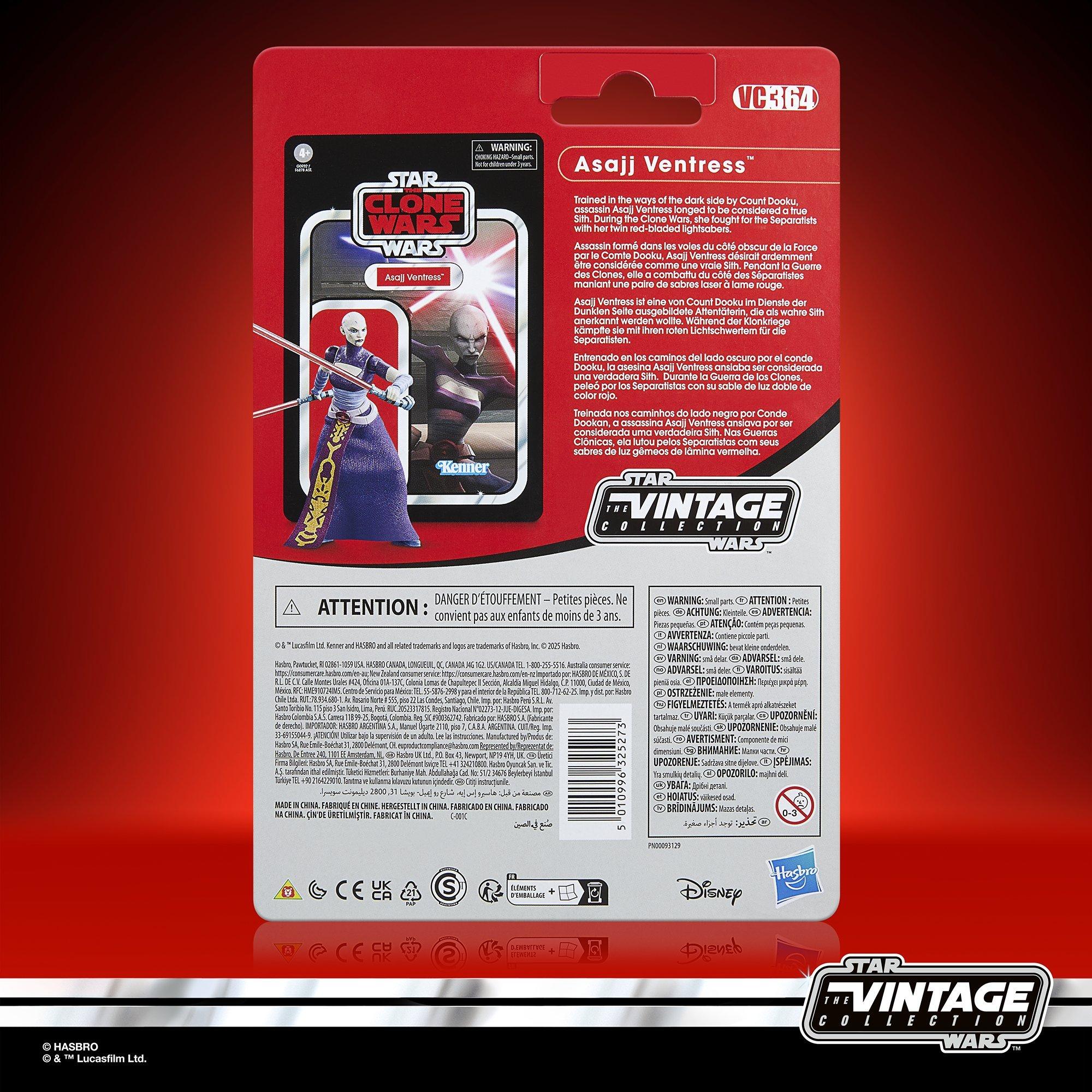 Star Wars The Vintage Collection Asajj Ventress
