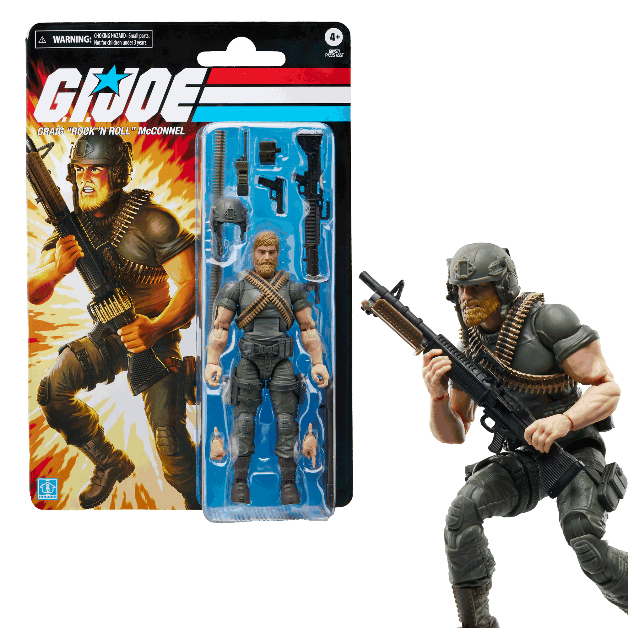 G.I. Joe Classified Series Retro Cardback Craig “Rock ’N Roll” McConnel