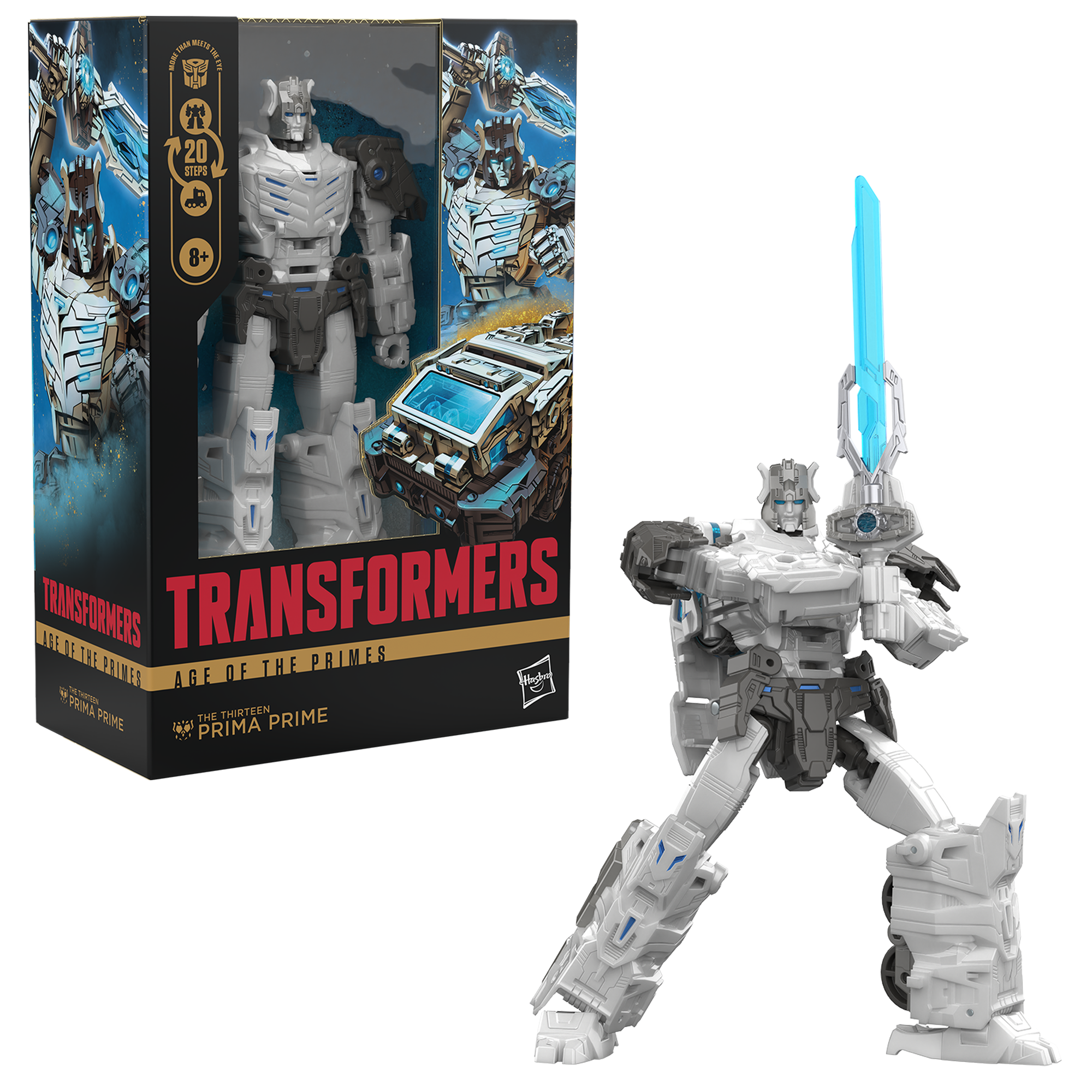 Transformers Age of the Primes Voyager Class The Thirteen Prima Prime