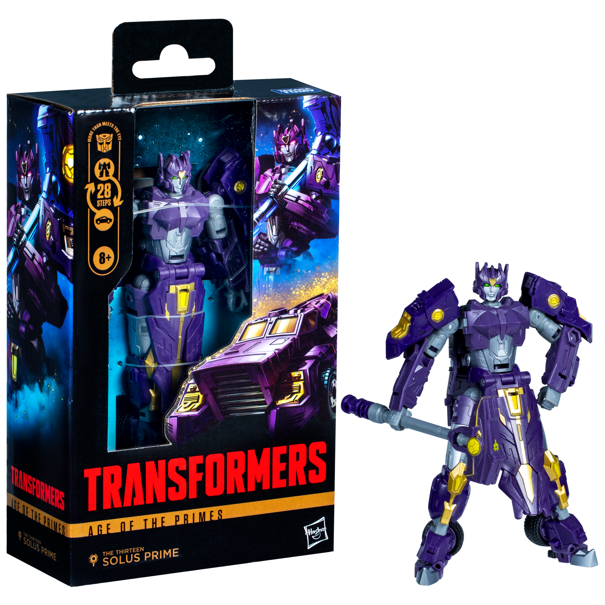 Transformers Age of the Primes Deluxe Class The Thirteen Solus Prime