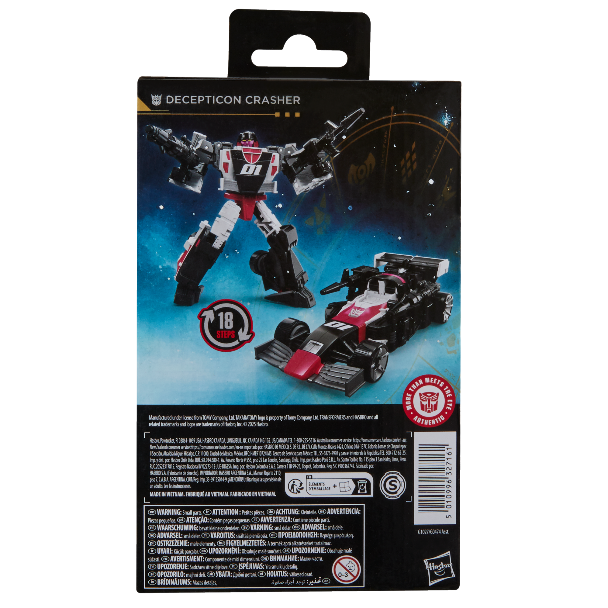 Transformers Age of the Primes Deluxe Class Decepticon Crasher