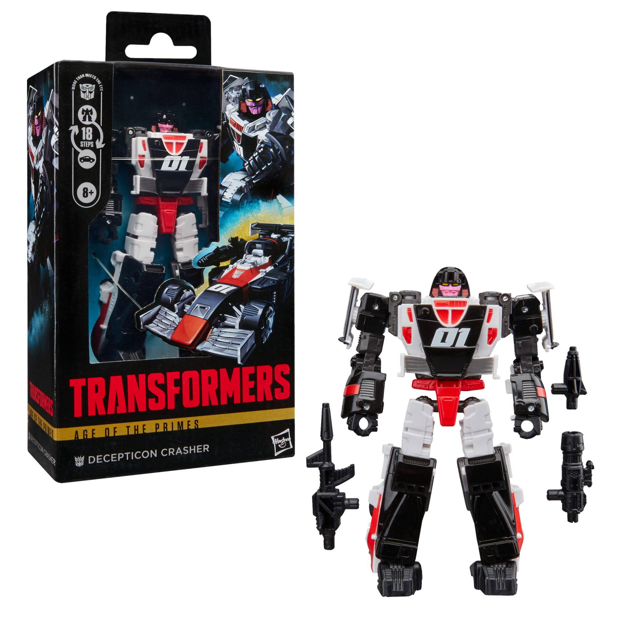 Transformers Age of the Primes Deluxe Class Decepticon Crasher