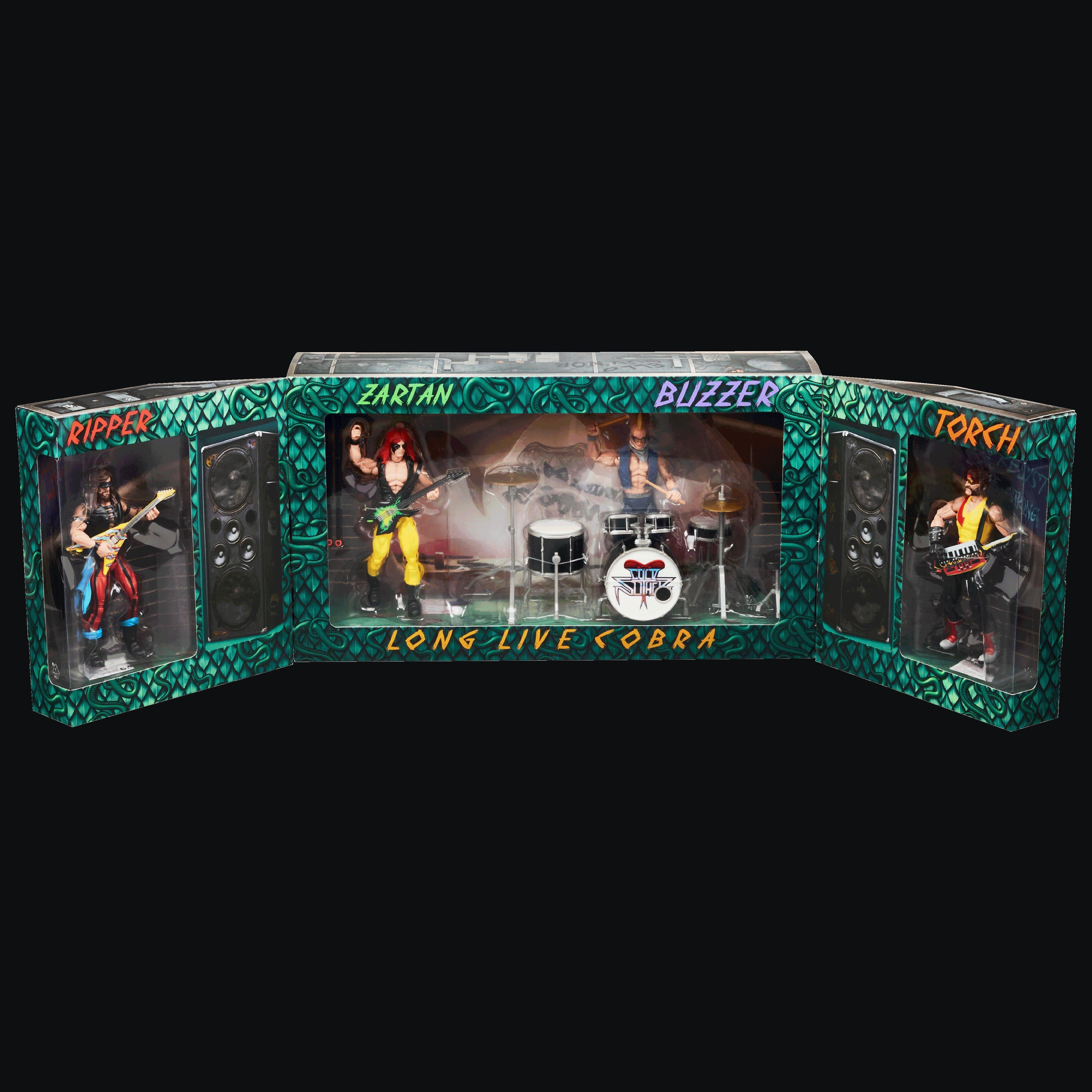 G.I. Joe Classified Series #163, Dreadnoks Cold Slither: Band of Vipers Tour Commemorative Action Figure Set