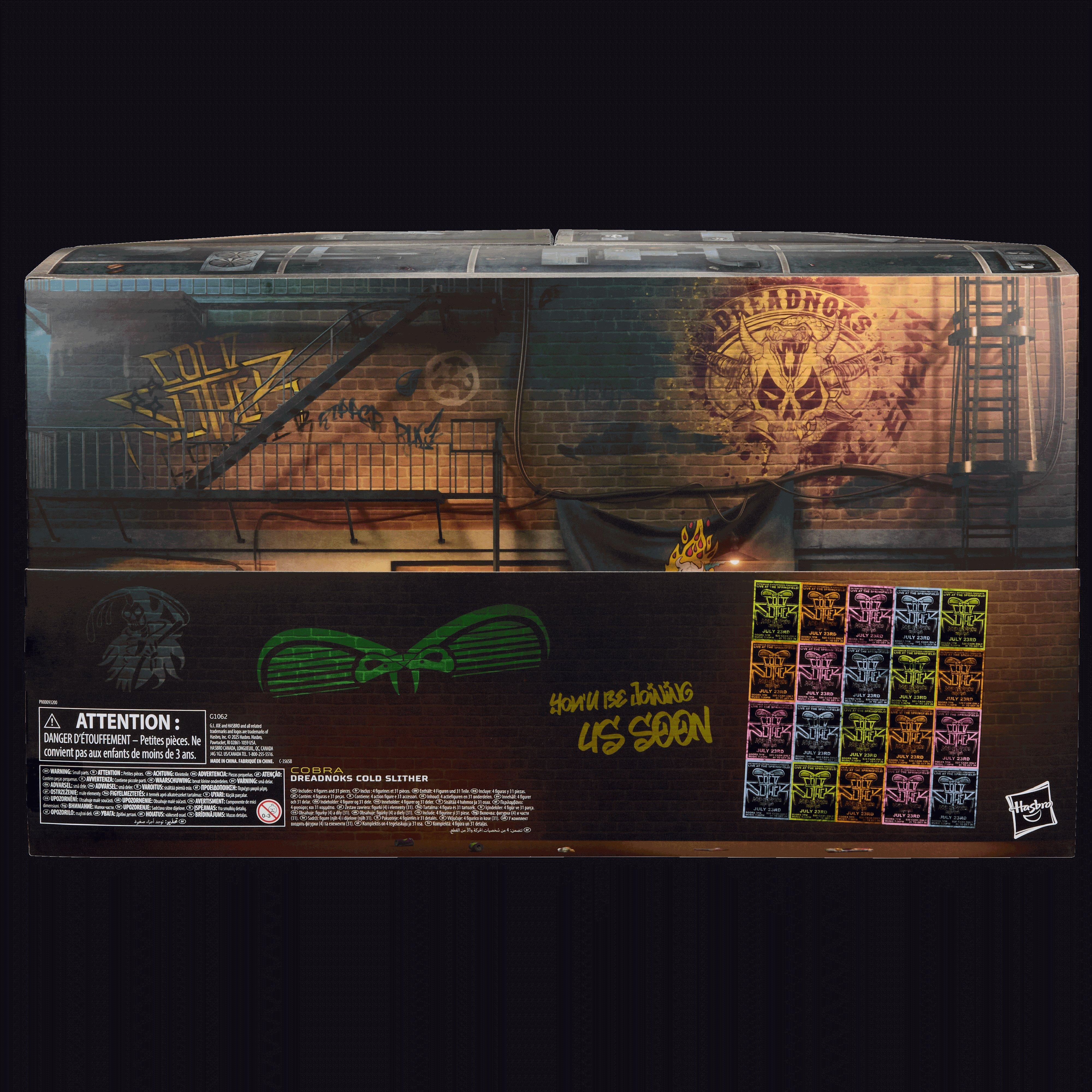 G.I. Joe Classified Series #163, Dreadnoks Cold Slither: Band of Vipers Tour Commemorative Action Figure Set