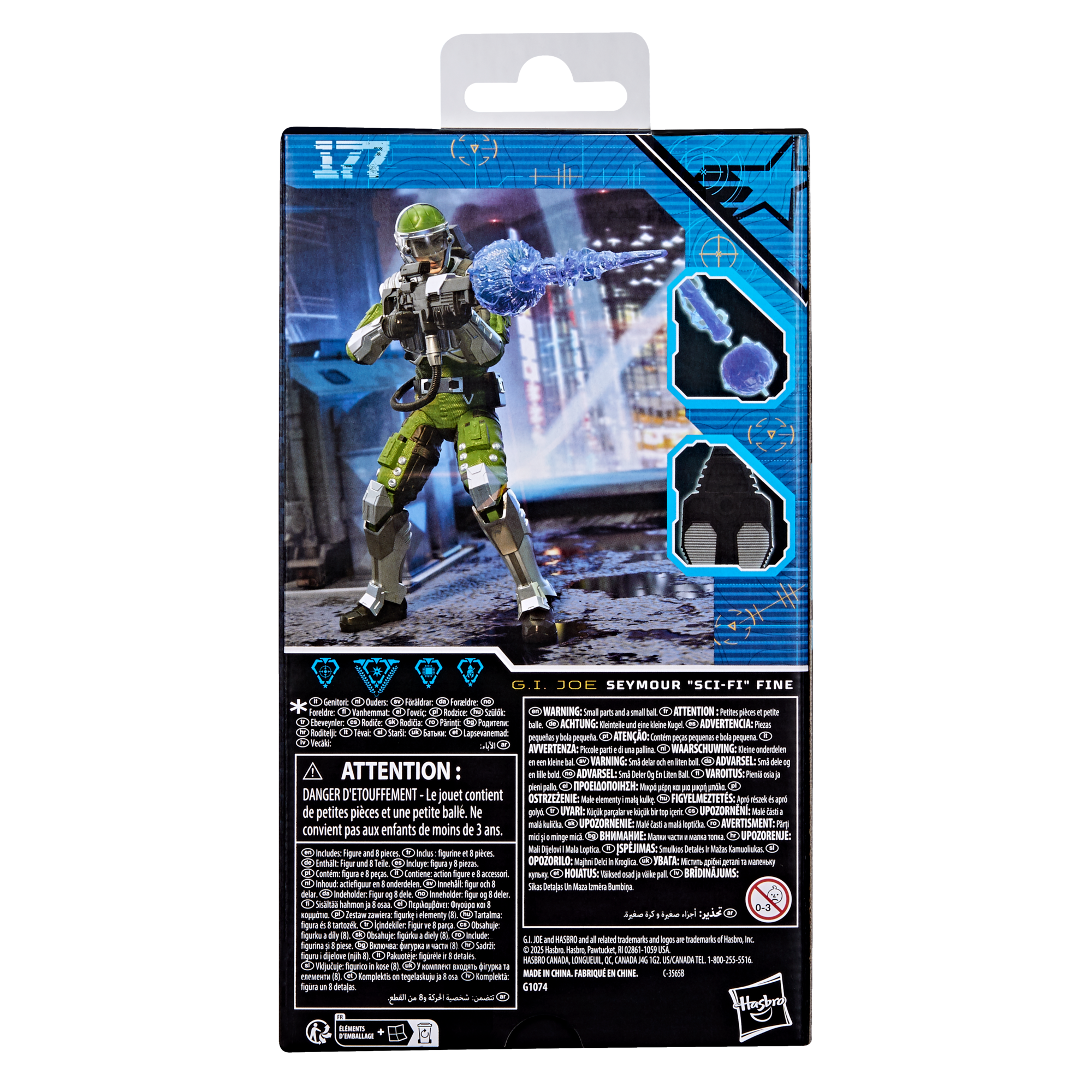 G.I. Joe Classified Series #177, Seymour “Sci-Fi” Fine