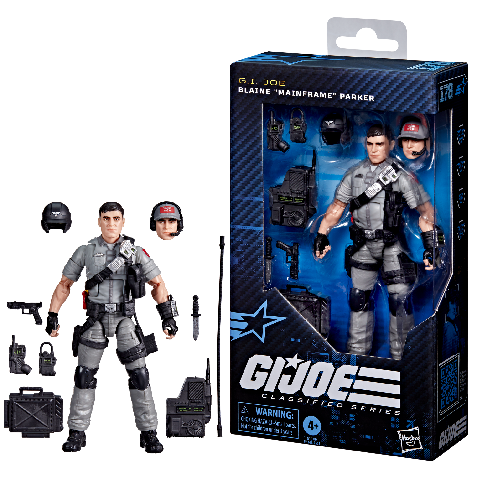 G.I. Joe Classified Series #178, Blaine “Mainframe” Parker