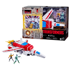 Transformers Void Rivals Autobot Jetfire, Zertonian Solila, and Agorrian Darak