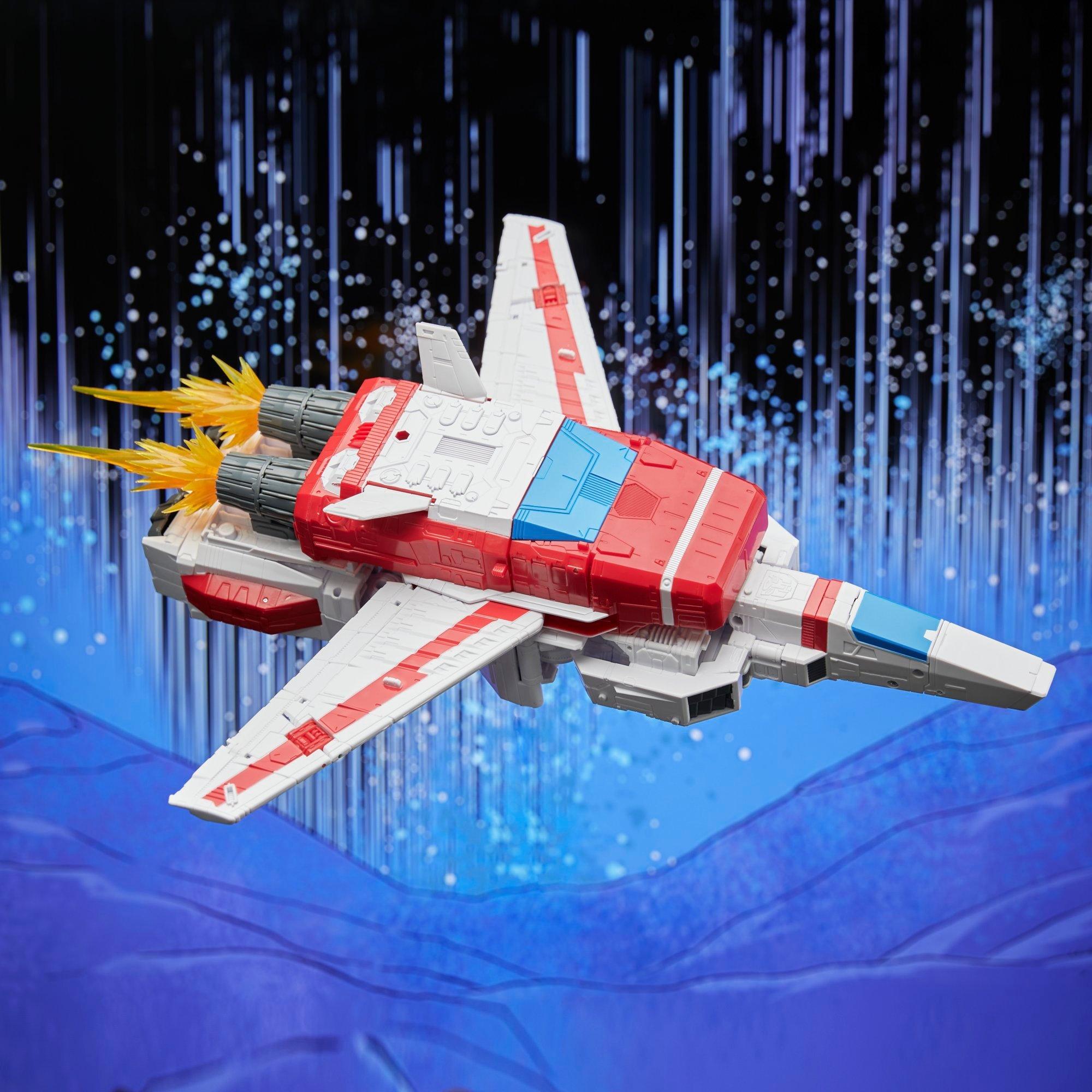 Transformers Void Rivals Autobot Jetfire, Zertonian Solila, and Agorrian Darak
