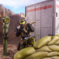 G.I. Joe Classified Series #175, Steel Corps Sentry & Modular Defense Post