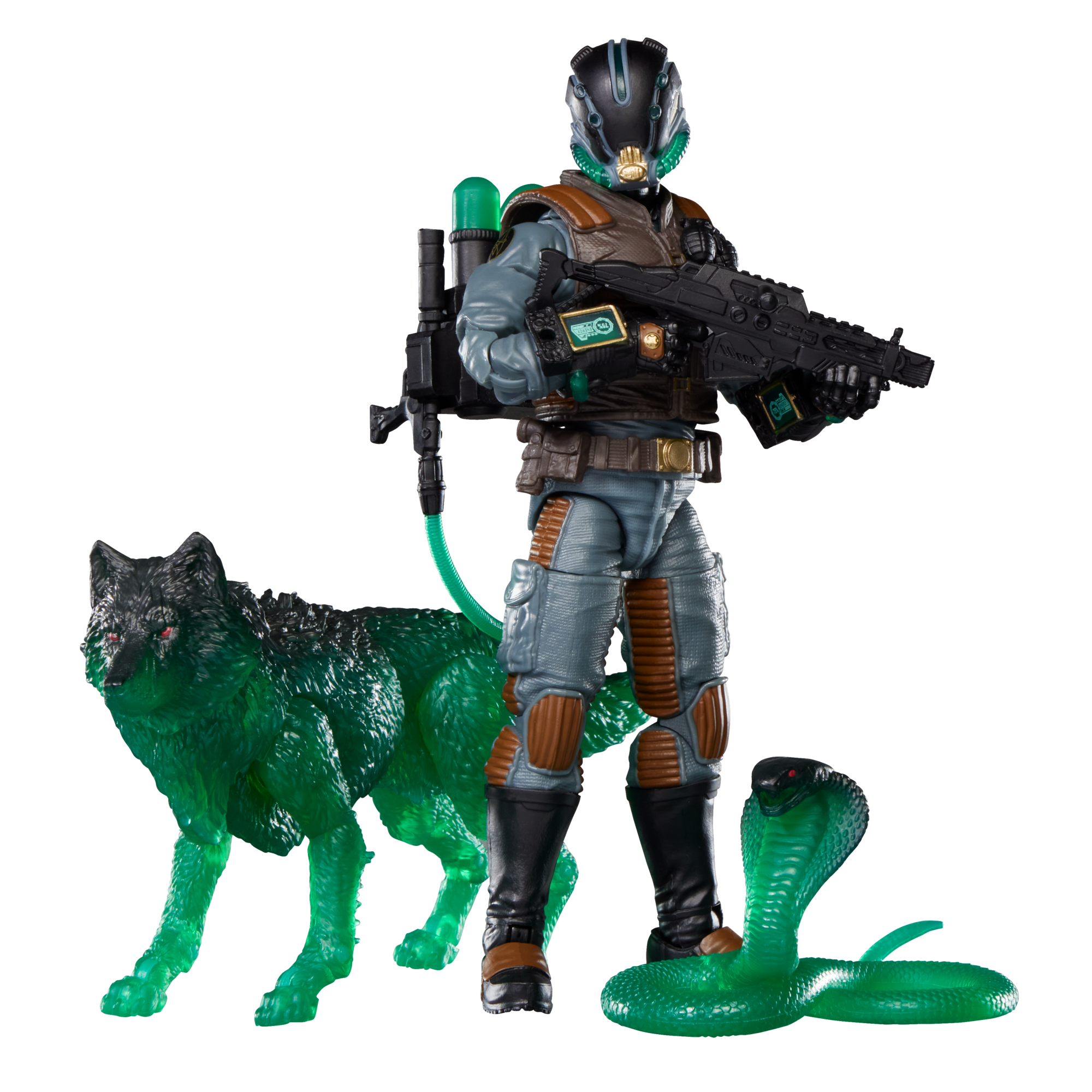 G.I. Joe Classified Series #170, Ghost Viper & D.I.R.E. (Dread-Inducing Responsive Energy) Beasts