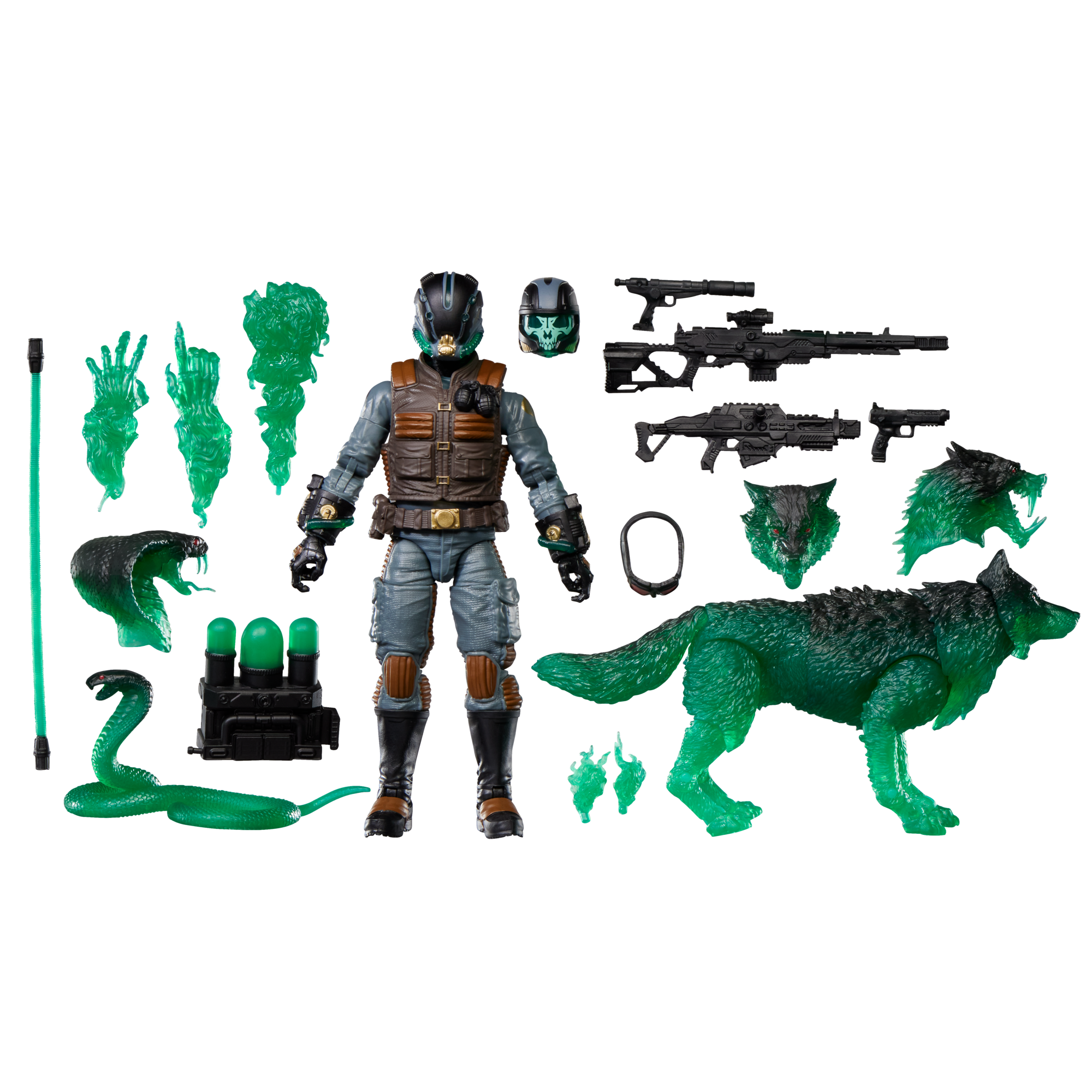 G.I. Joe Classified Series #170, Ghost Viper & D.I.R.E. (Dread-Inducing Responsive Energy) Beasts