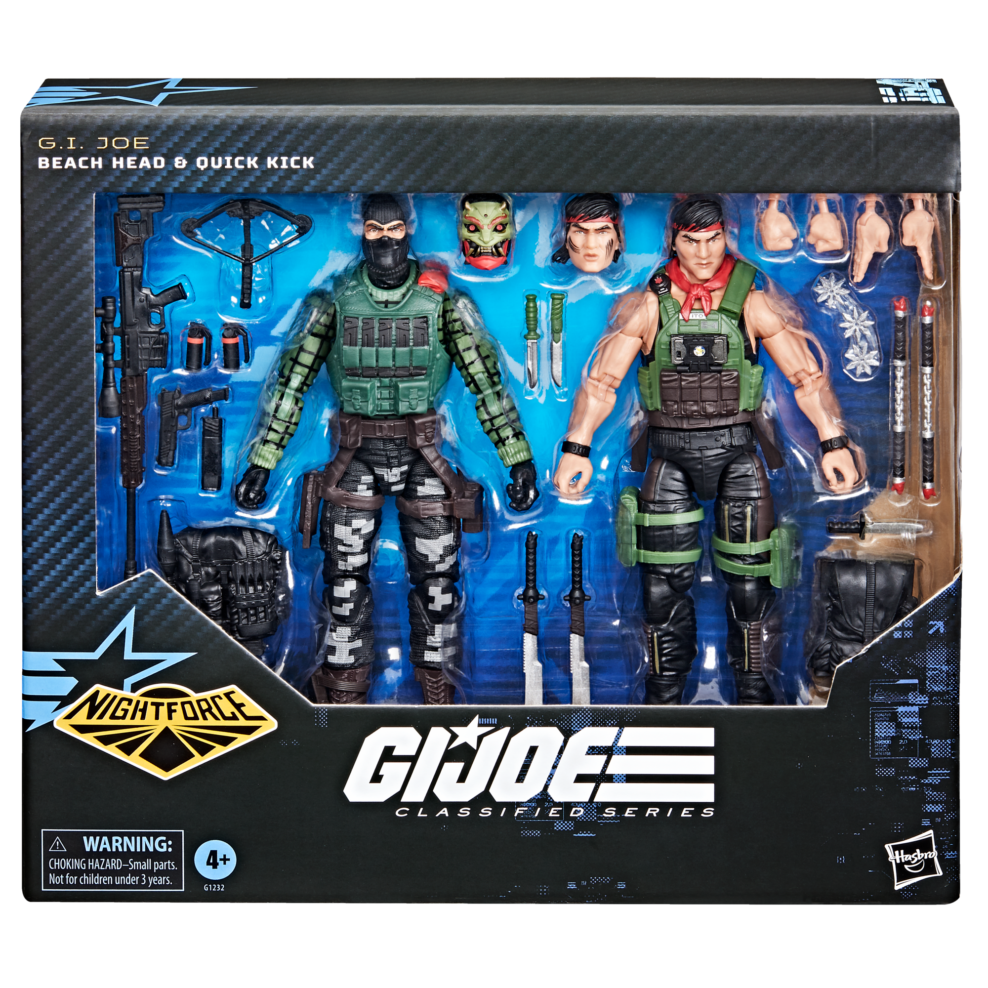 G.I. Joe Classified Series #164, Night Force Beach Head & Quick Kick