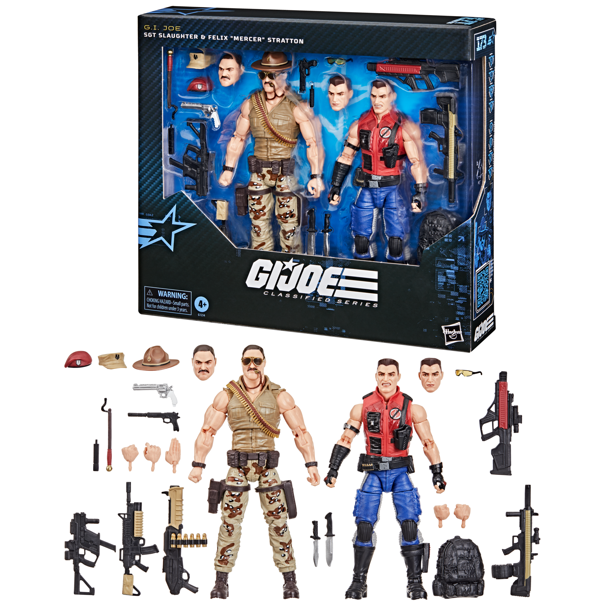 G.I. Joe Classified Series #173, Sgt Slaughter & Felix "Mercer" Stratton