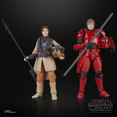 STAR WARS The Black Series Luke Skywalker (Imperial Guard) & Princess Leia Organa (Boushh)