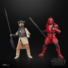 STAR WARS The Black Series Luke Skywalker (Imperial Guard) & Princess Leia Organa (Boushh)