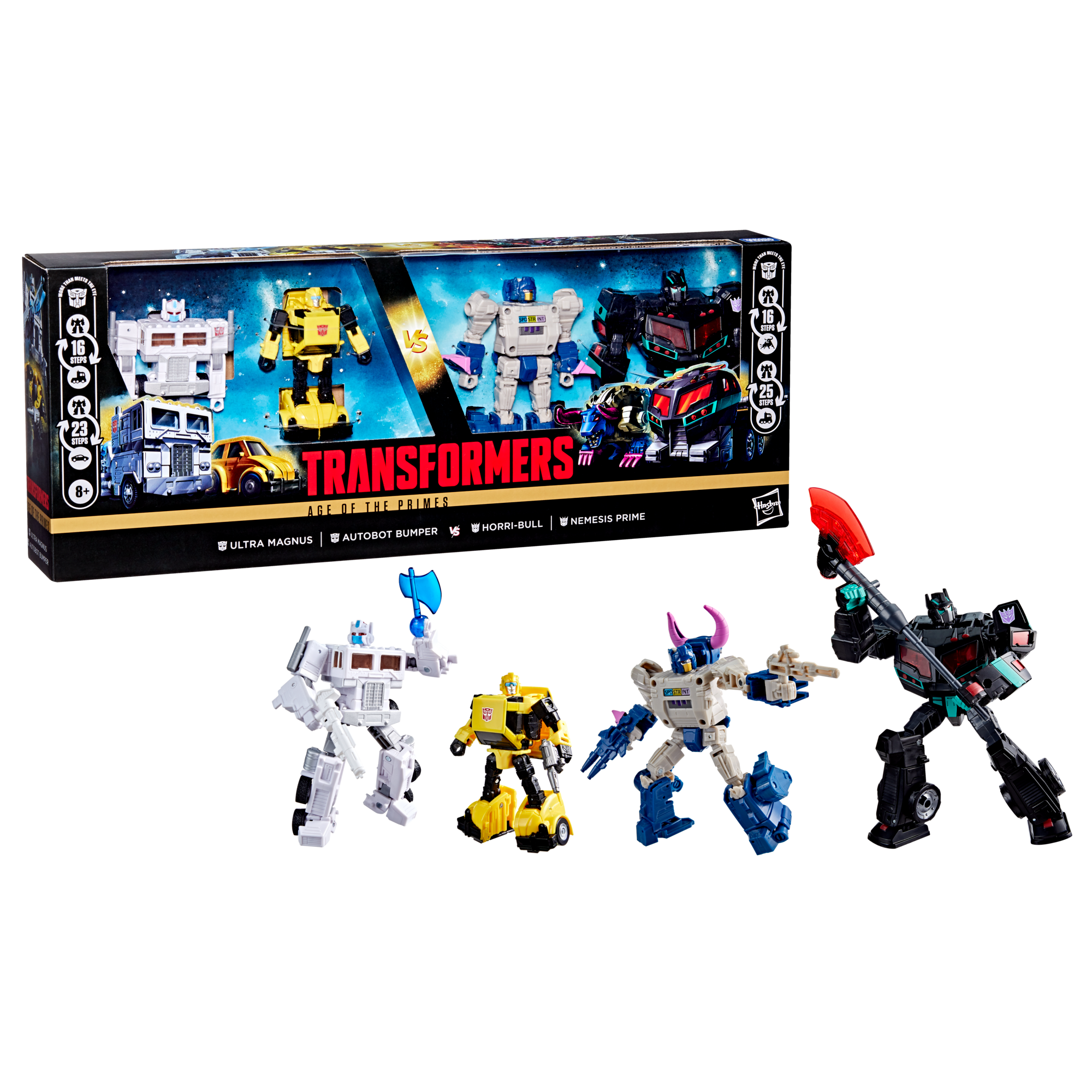 Transformers Age of the Primes Action Figure 4-Pack