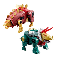 Transformers Age of the Primes G2 Universe Dinobot Slug and G2 Universe Dinobot Snarl
