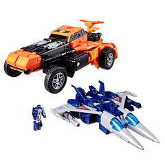 Transformers Age of the Primes Wreck 'n Doom Collection Autobot Sandstorm vs Slugslinger