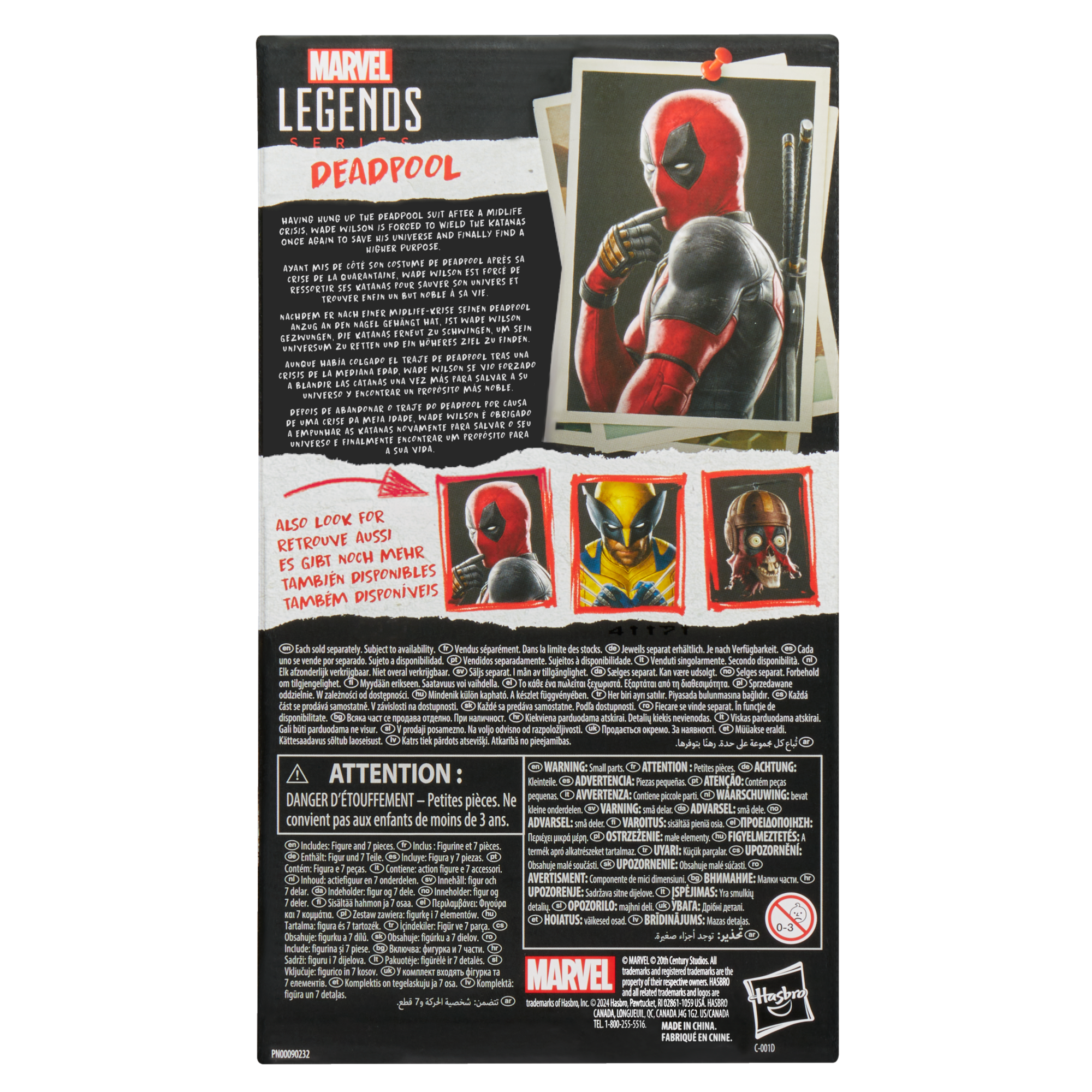 Marvel Legends Series Deadpool Action Figure