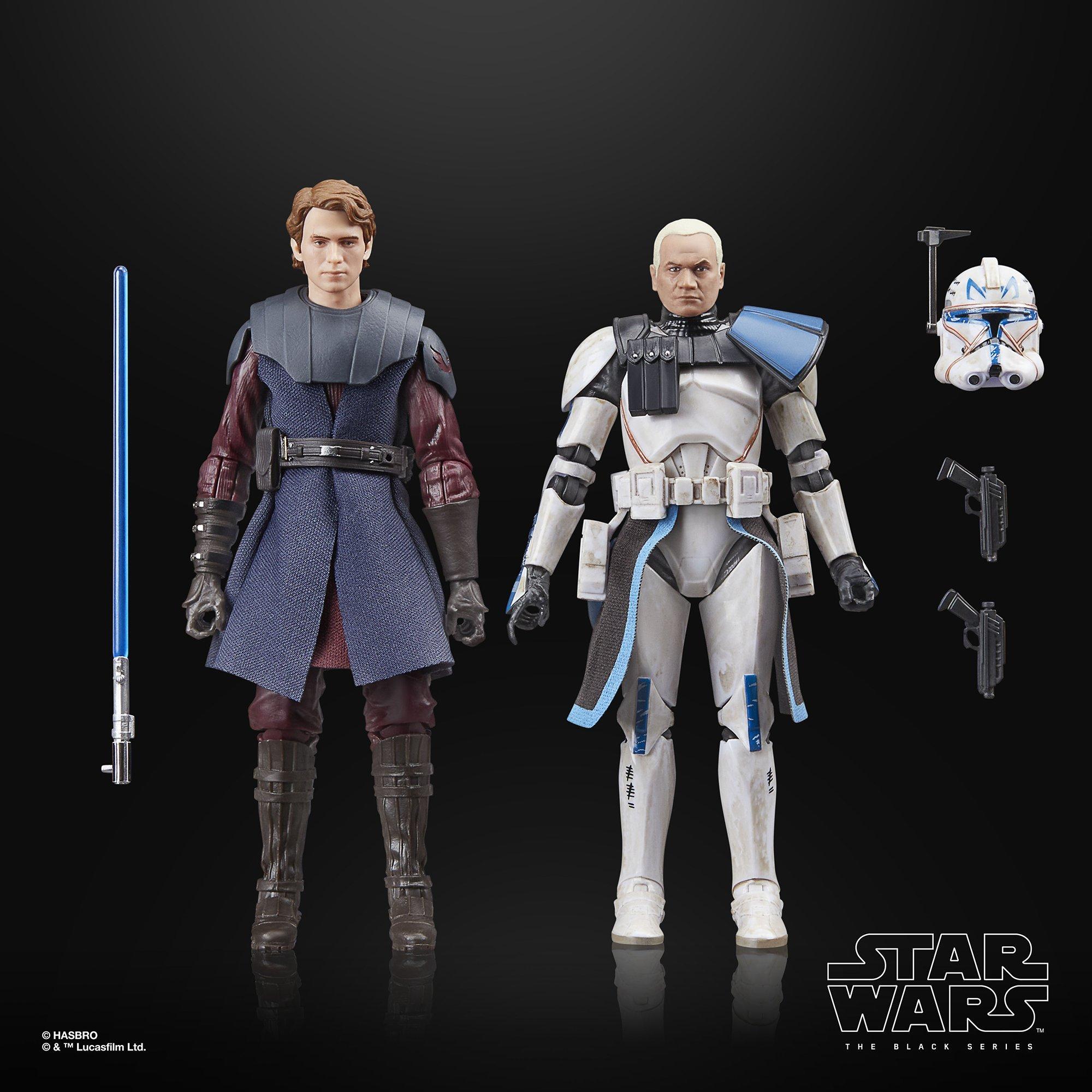STAR WARS The Black Series Anakin Skywalker & Clone Captain Rex